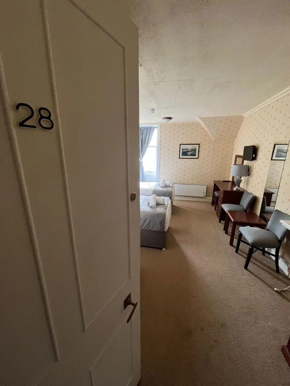 Bed in The Stromness Hotel