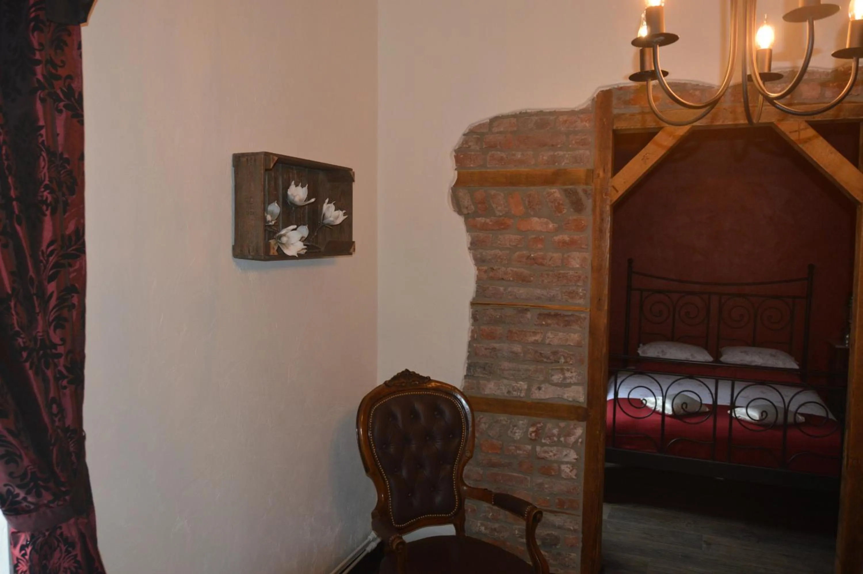 Bed in B&B-Restaurant Porte de la Lienne