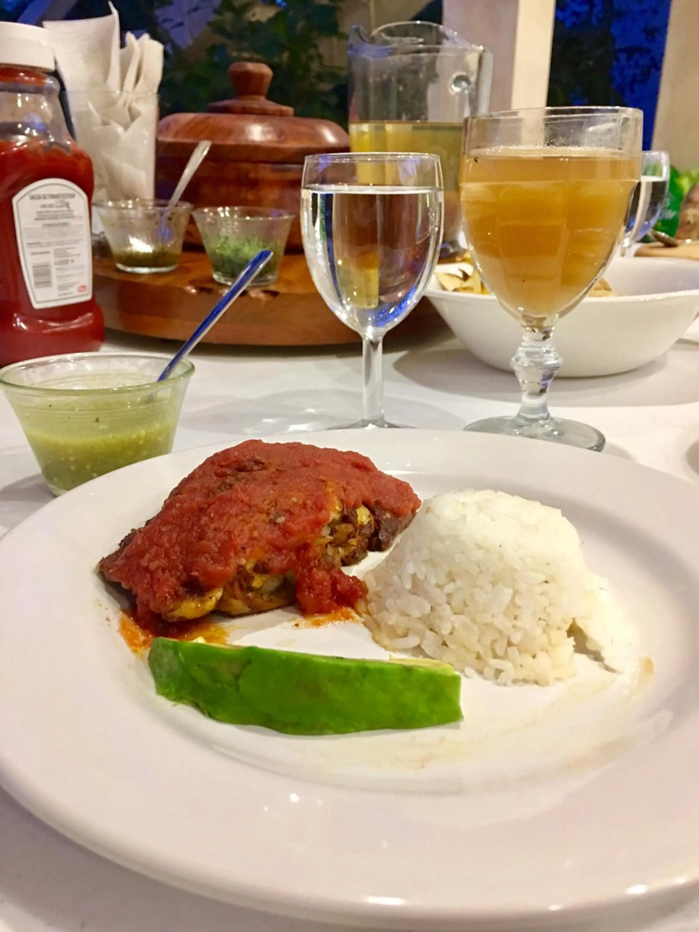 Meals in Hotel Casa Maya Calakmul