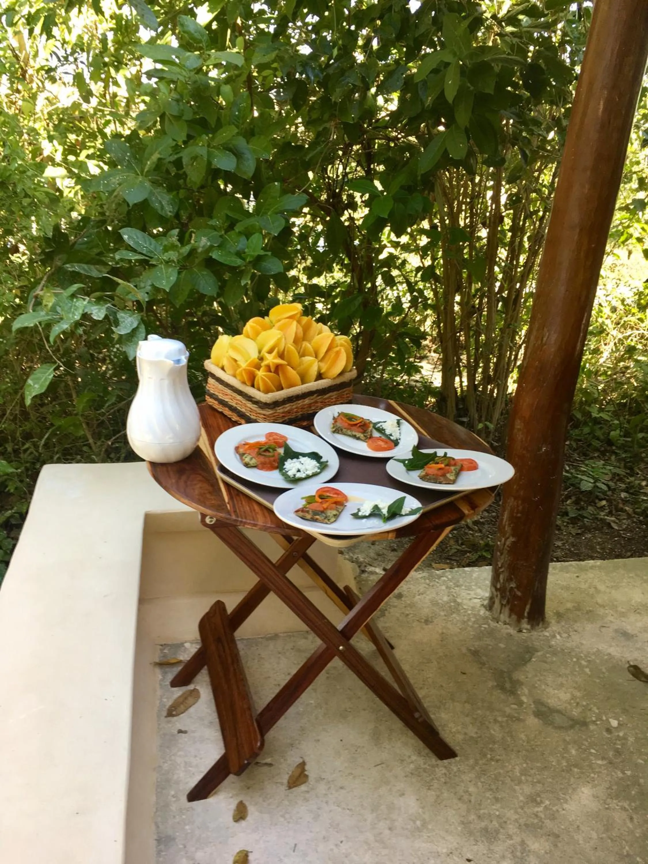 Meals in Hotel Casa Maya Calakmul