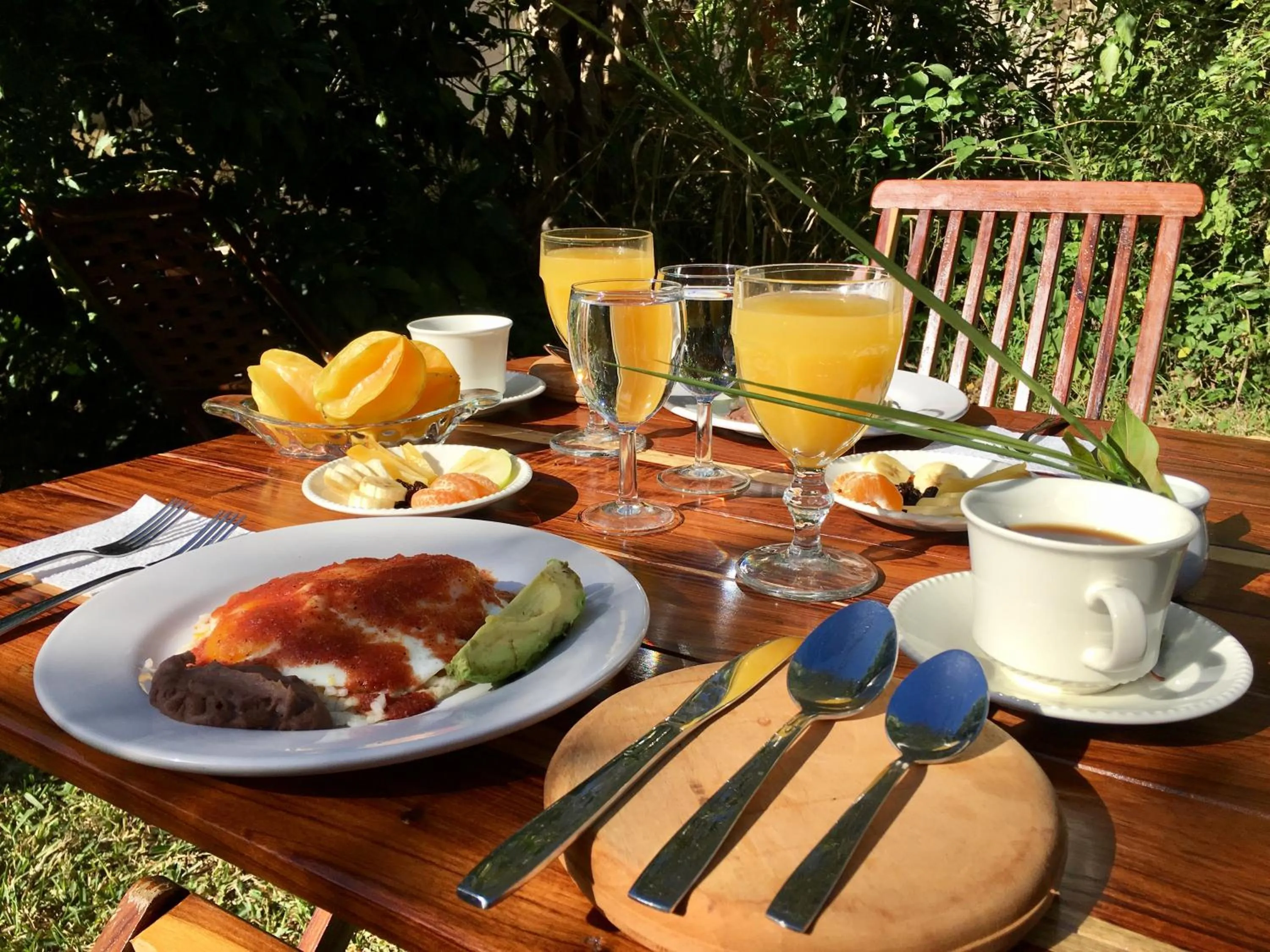 Lunch in Hotel Casa Maya Calakmul