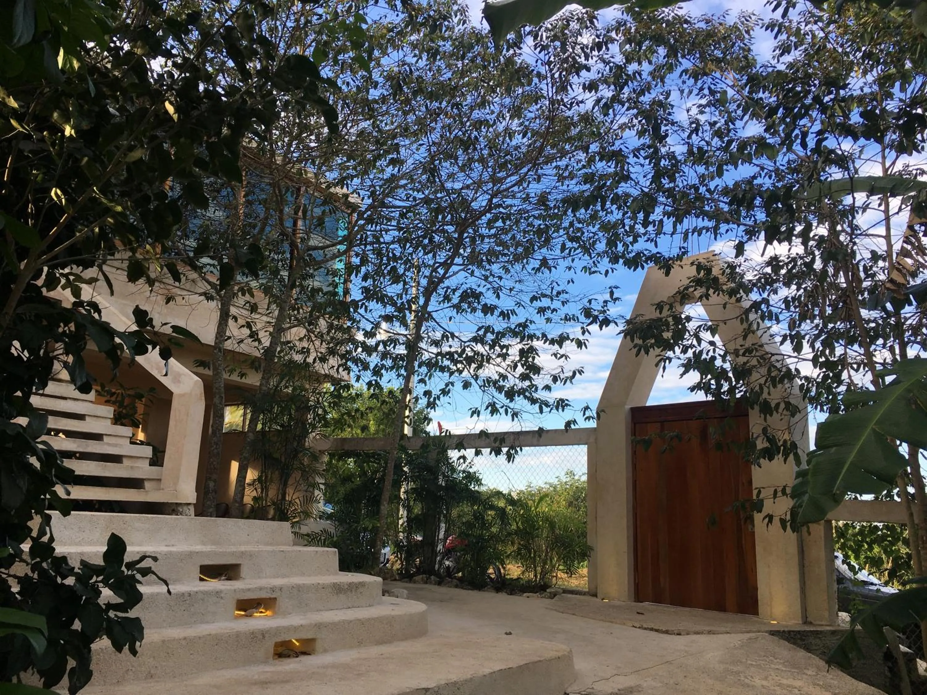 Decorative detail in Hotel Casa Maya Calakmul