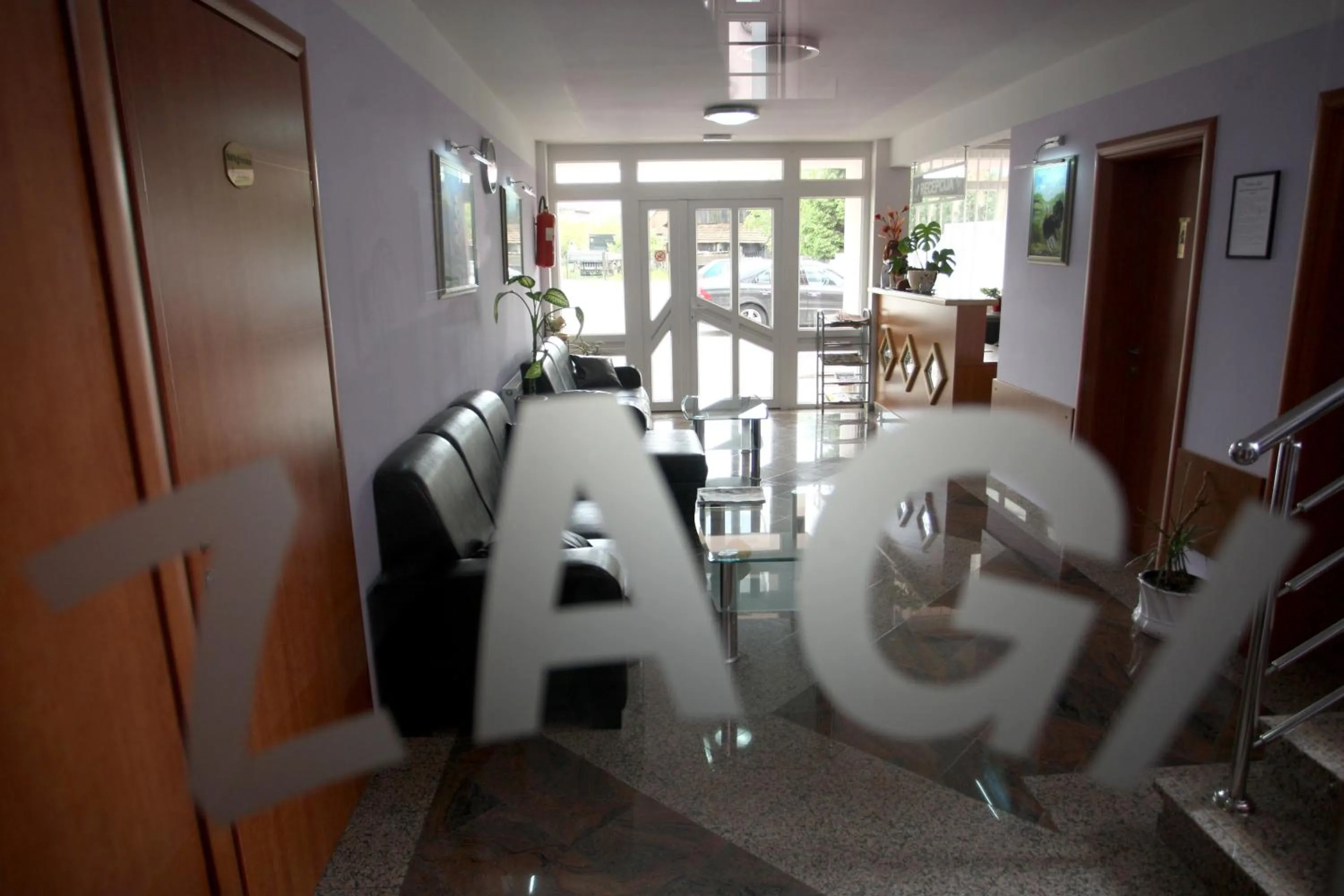 Lobby or reception in Hotel Zagi