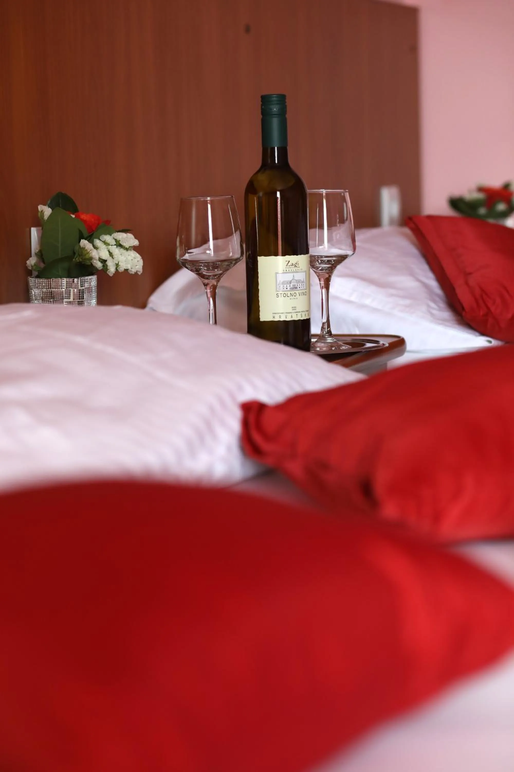 Decorative detail, Bed in Hotel Zagi