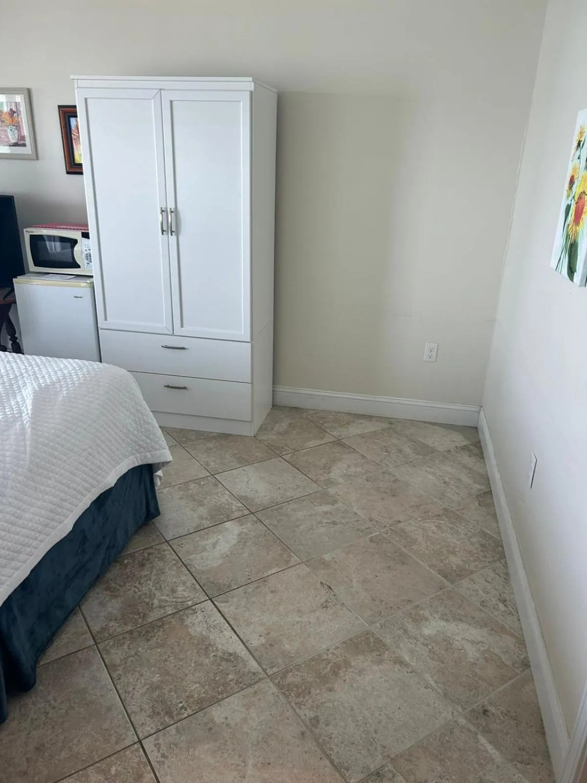 Bed in The Inn on the Wharf