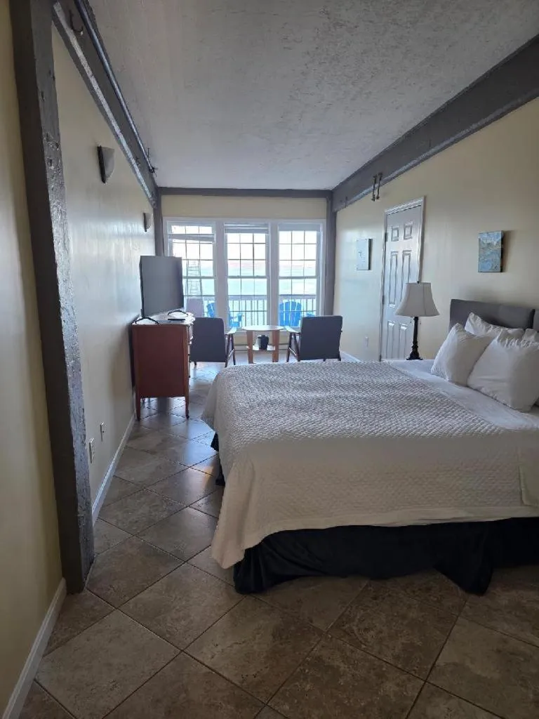 Bed in The Inn on the Wharf