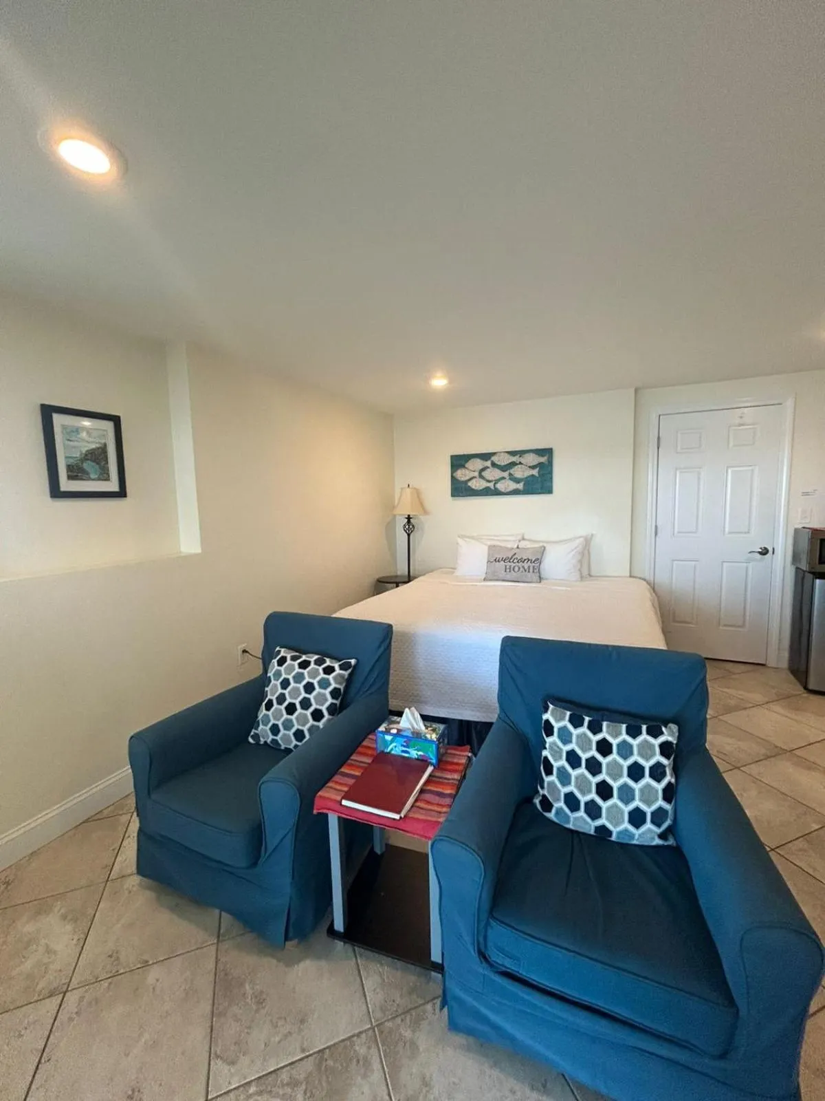 Bed in The Inn on the Wharf