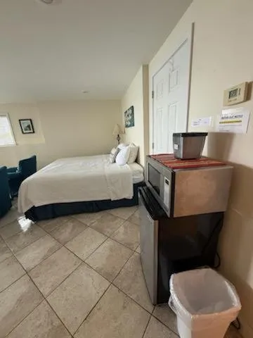 Bed in The Inn on the Wharf