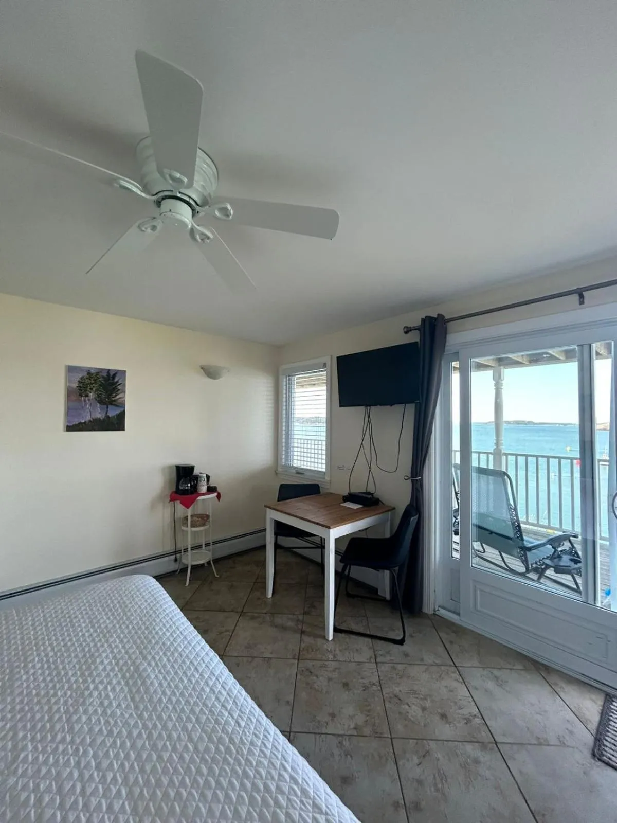 Bed in The Inn on the Wharf