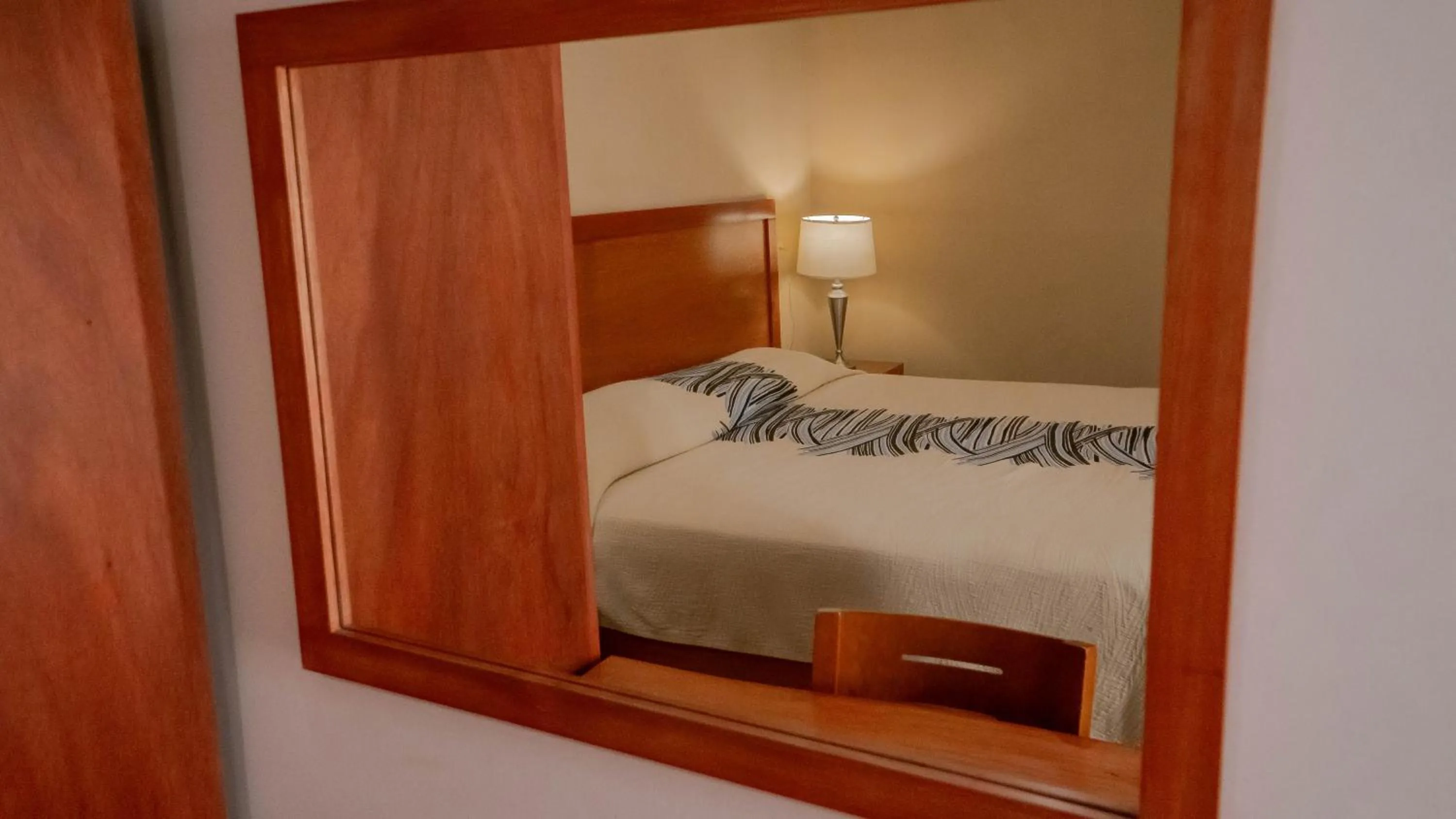 Bed in Hotel Marllou