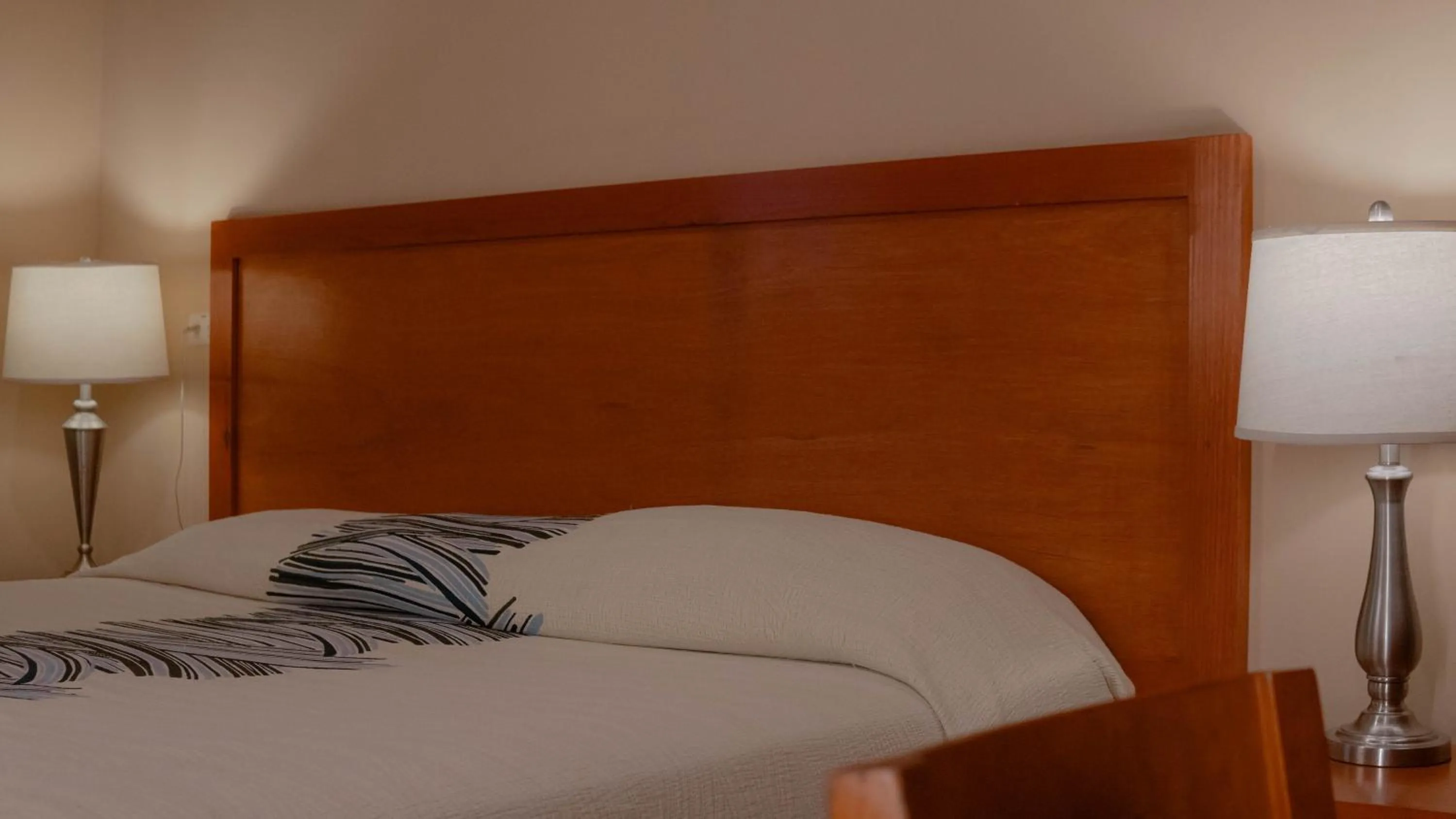 Bed in Hotel Marllou