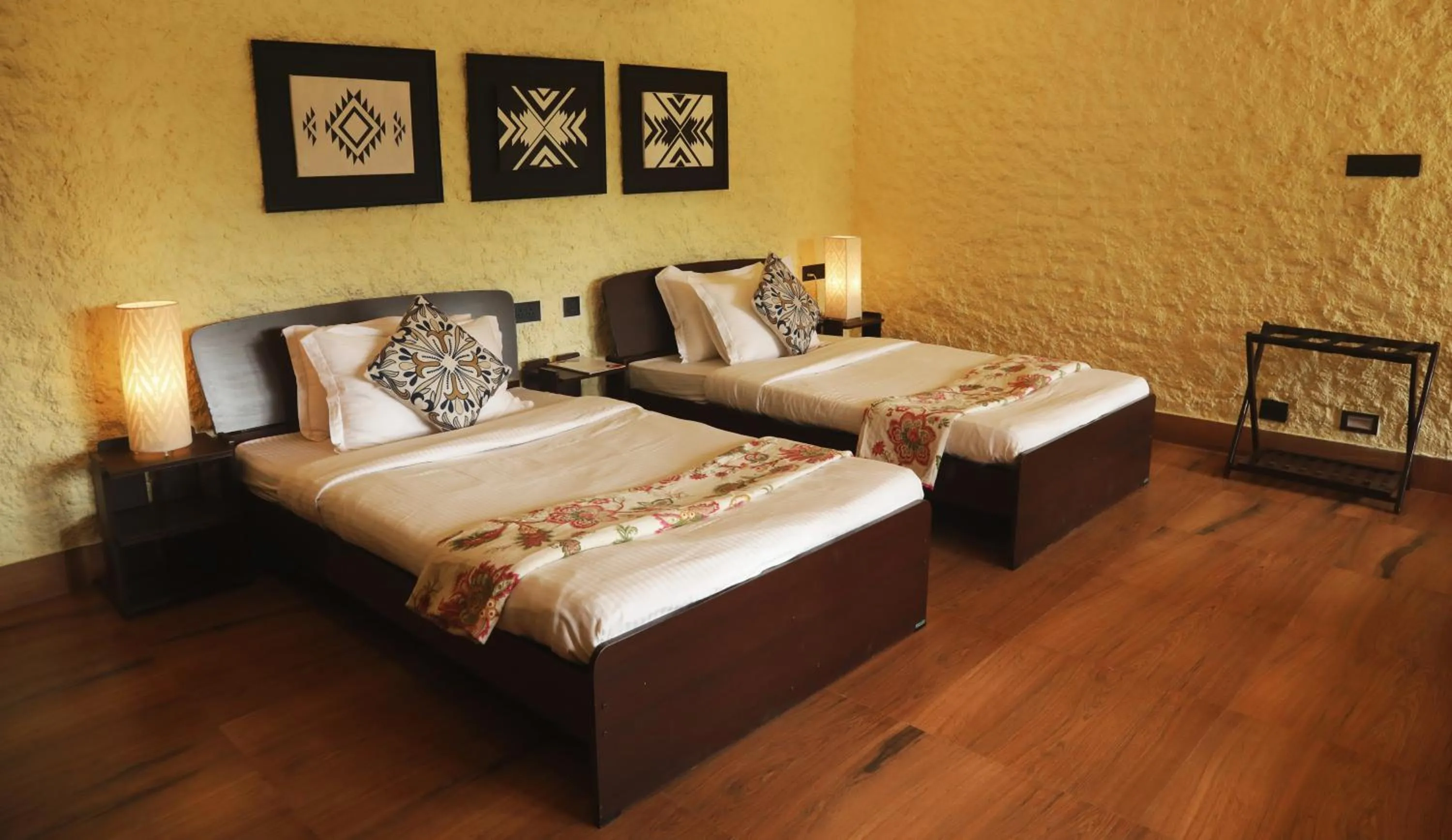 Bedroom in Eco Adventure Resorts Khhairabera