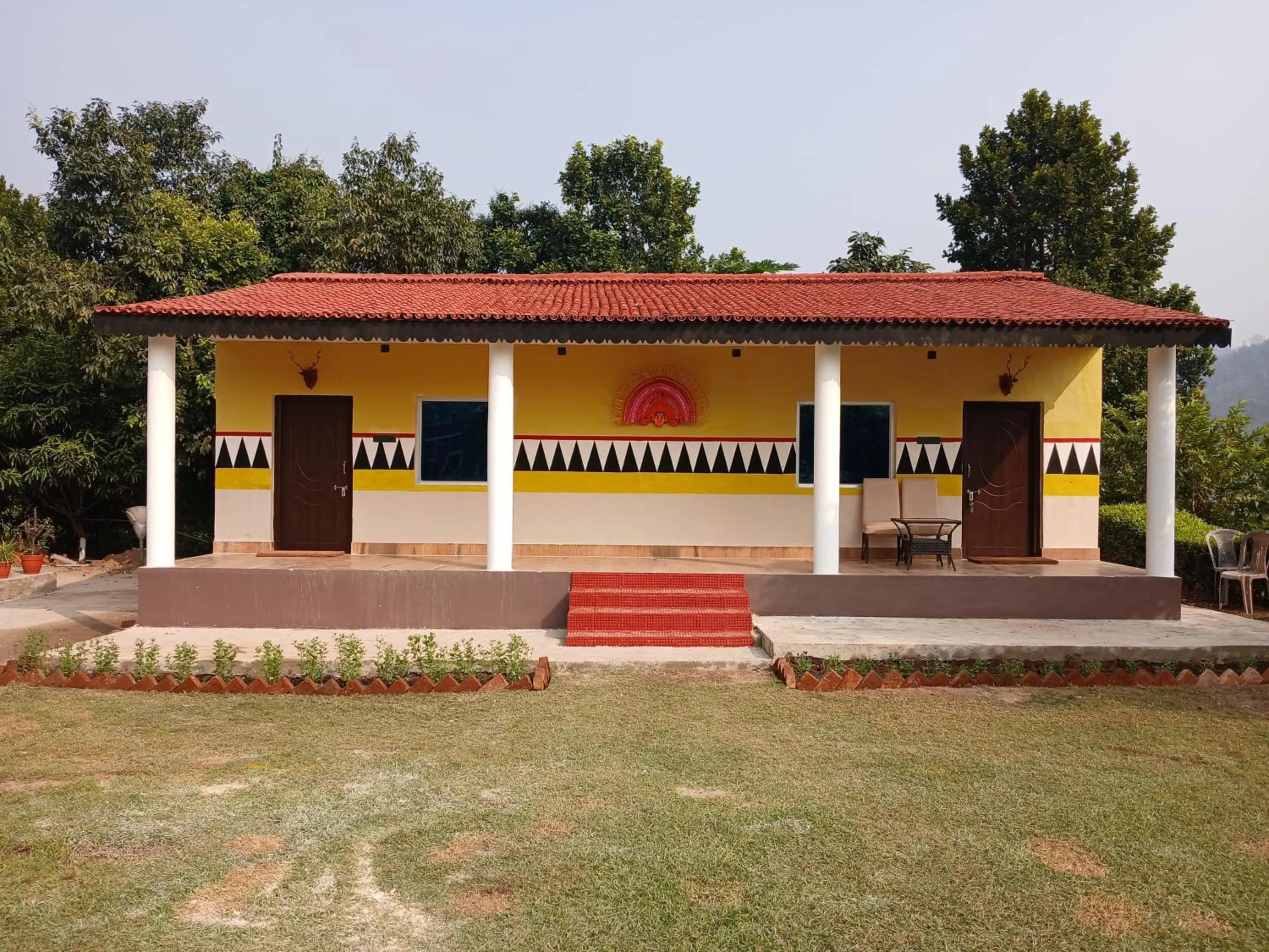Facade/entrance in Eco Adventure Resorts Khhairabera