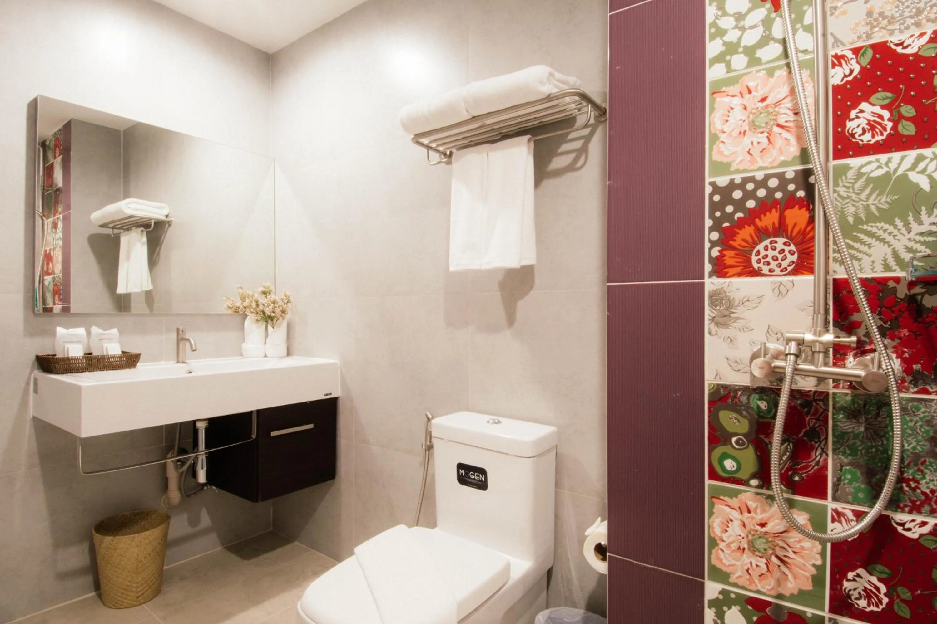 Bathroom in The Pat Hotel