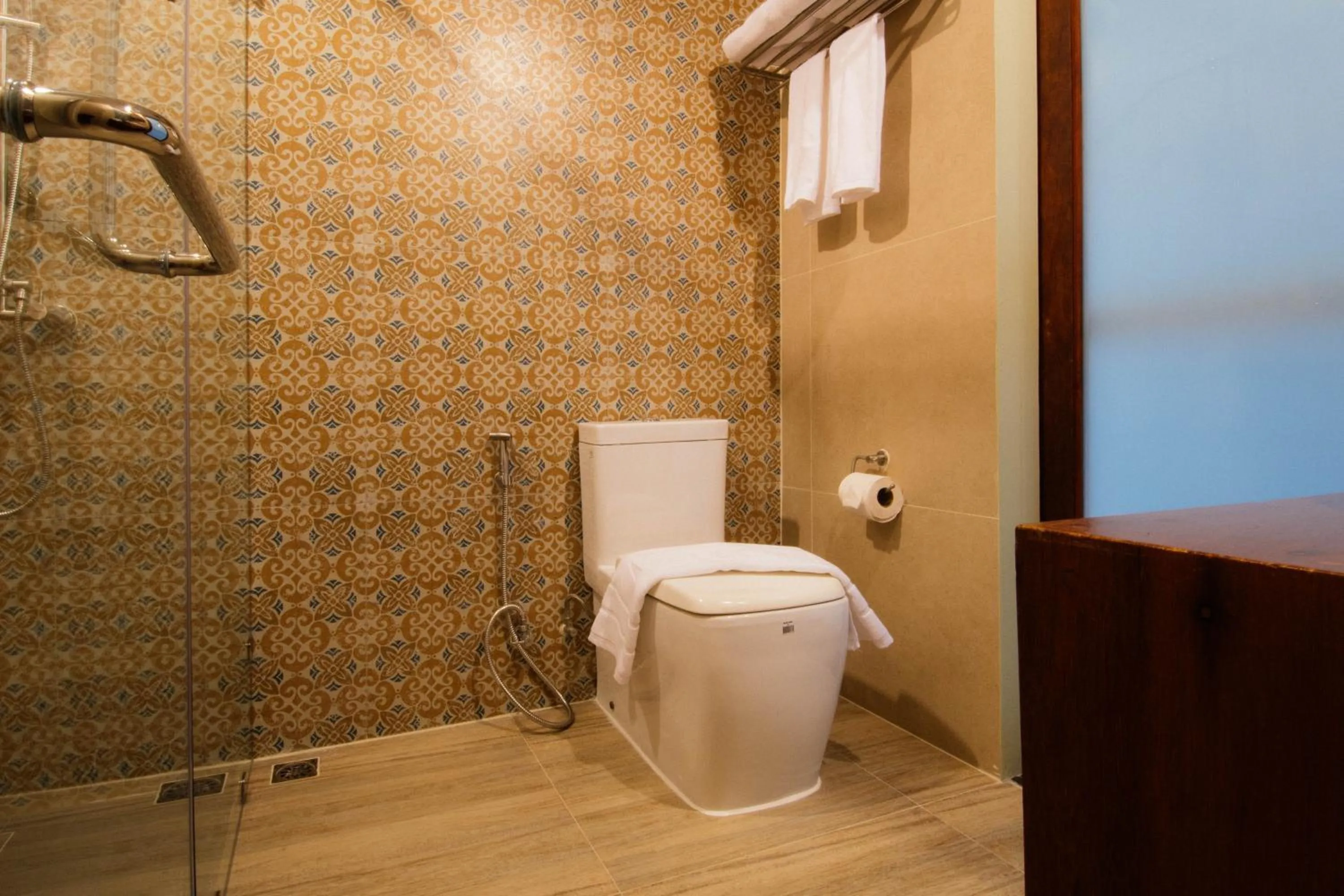 Bathroom in The Pat Hotel