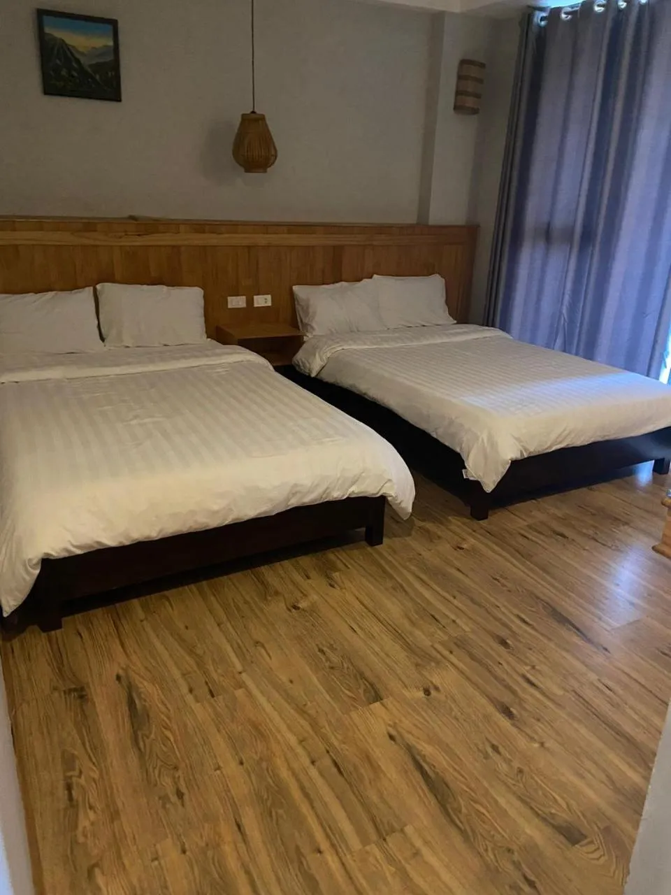 Bed in Sapa Aroma Hotel