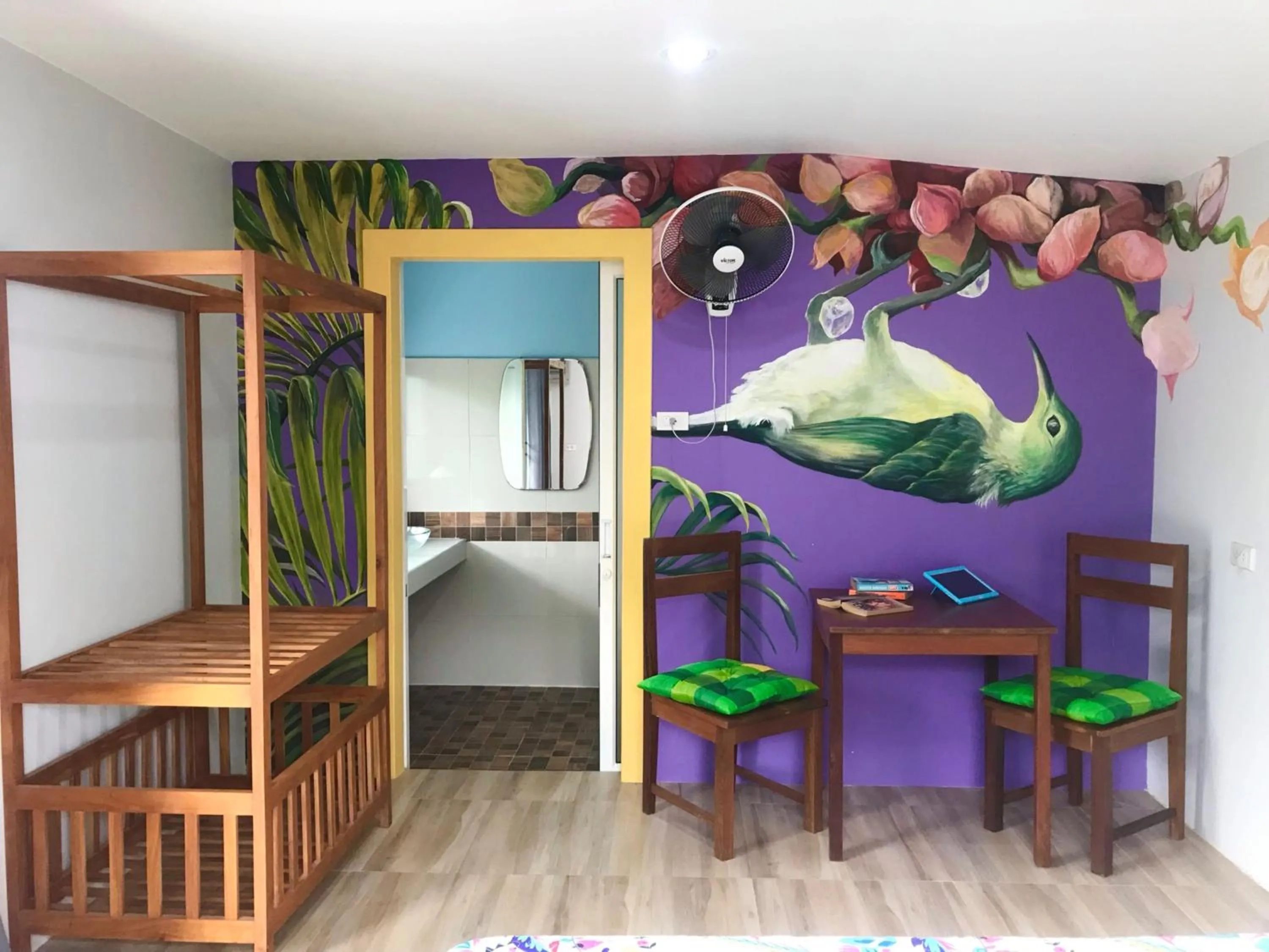 Seating area in Chill Out Village