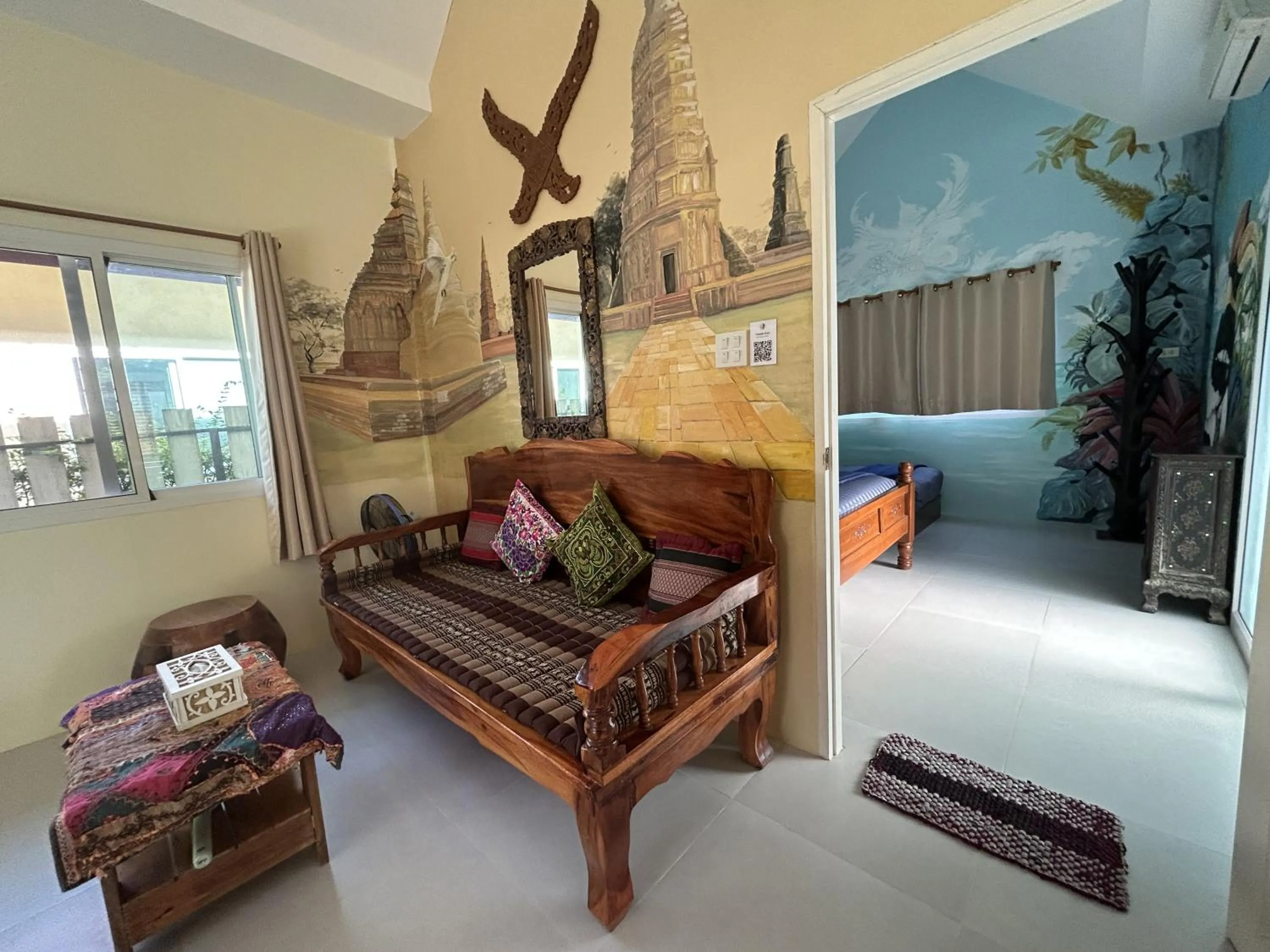 Living room, Bed in Chill Out Village