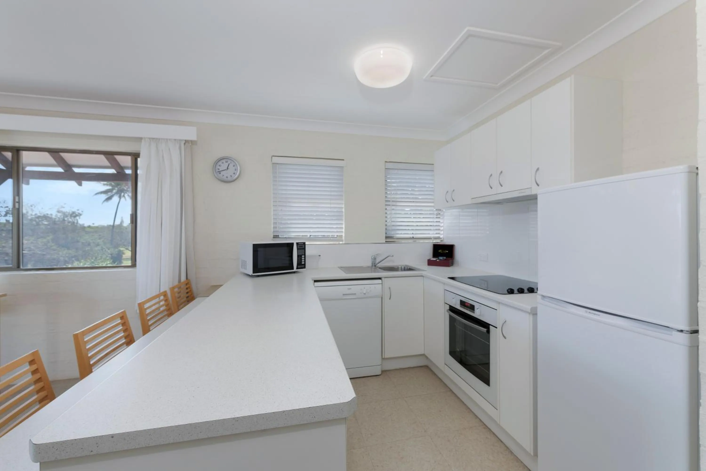 Kitchen or kitchenette in Don Pancho Beach Resort