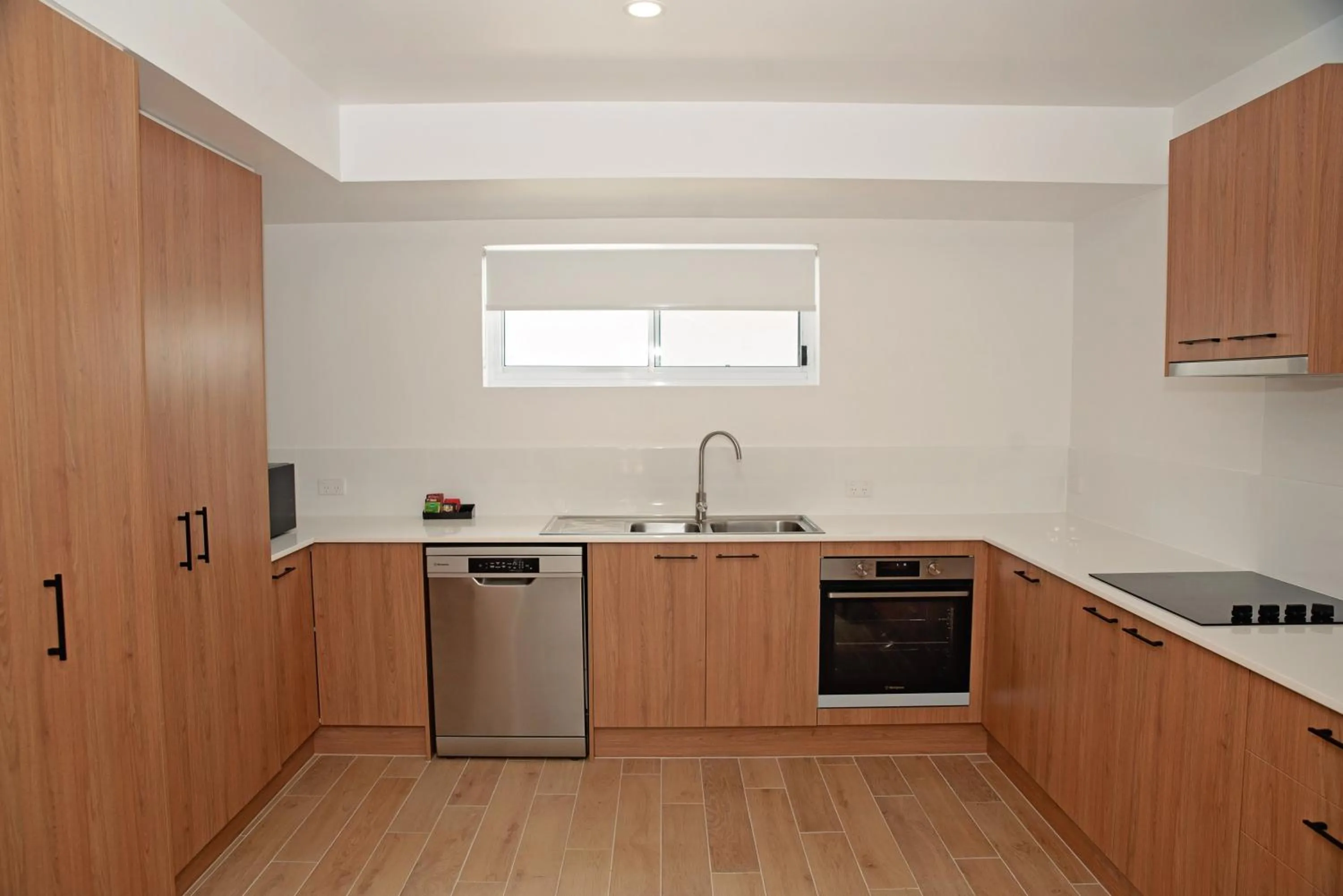 Kitchen or kitchenette in Don Pancho Beach Resort