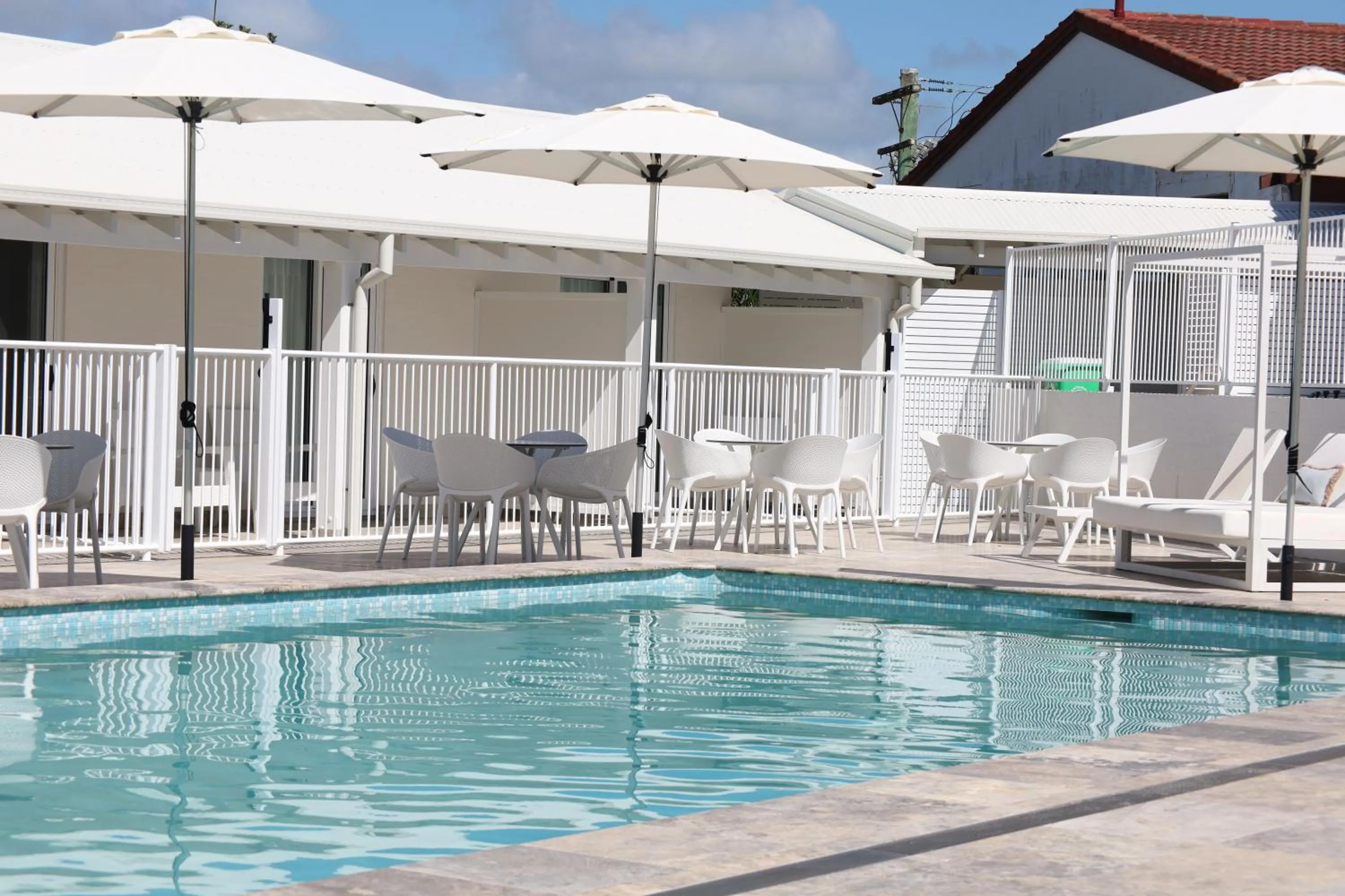 Swimming pool in Don Pancho Beach Resort
