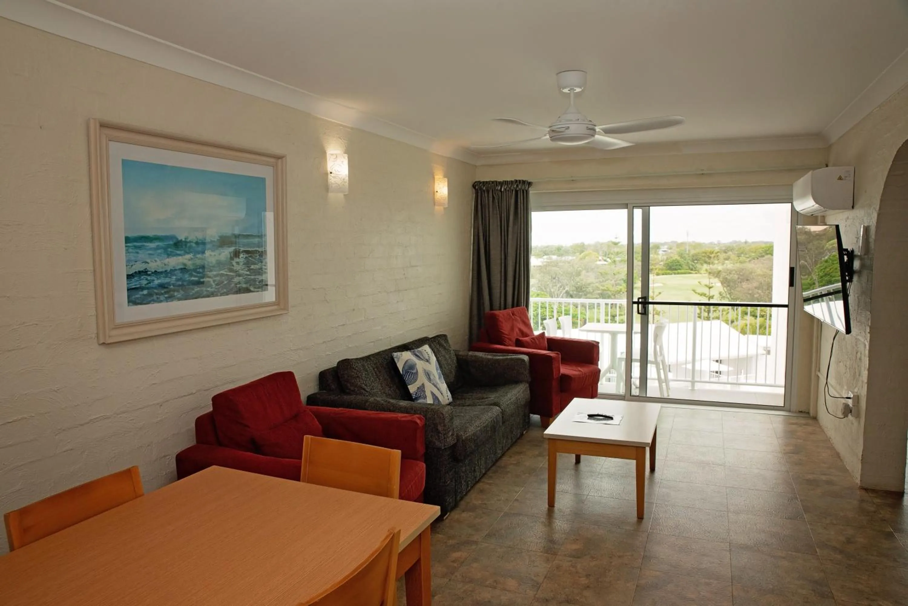 Living room in Don Pancho Beach Resort