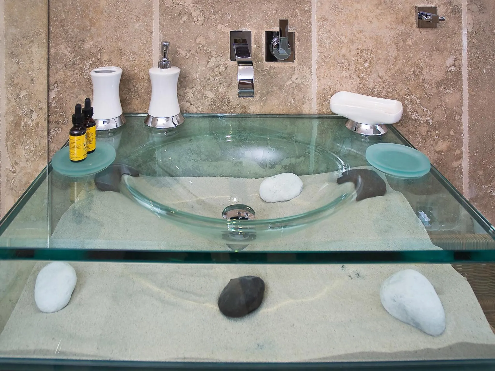Bathroom in Coral Beach Club Villas & Marina