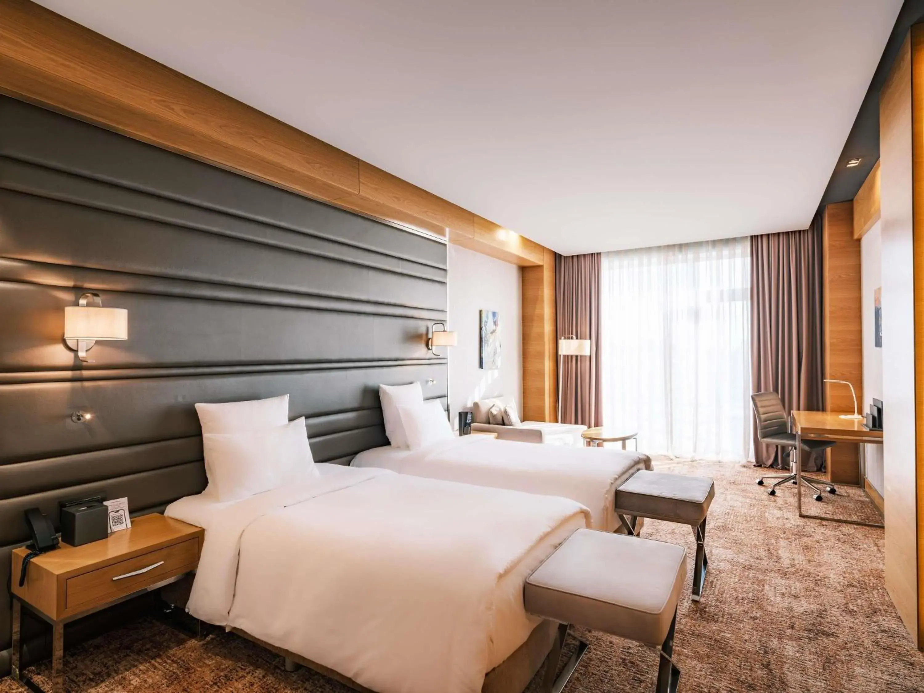 Deluxe Twin Room in Movenpick Winter Park Baku Deluxe Twin Room in Movenpick Winter Park Baku