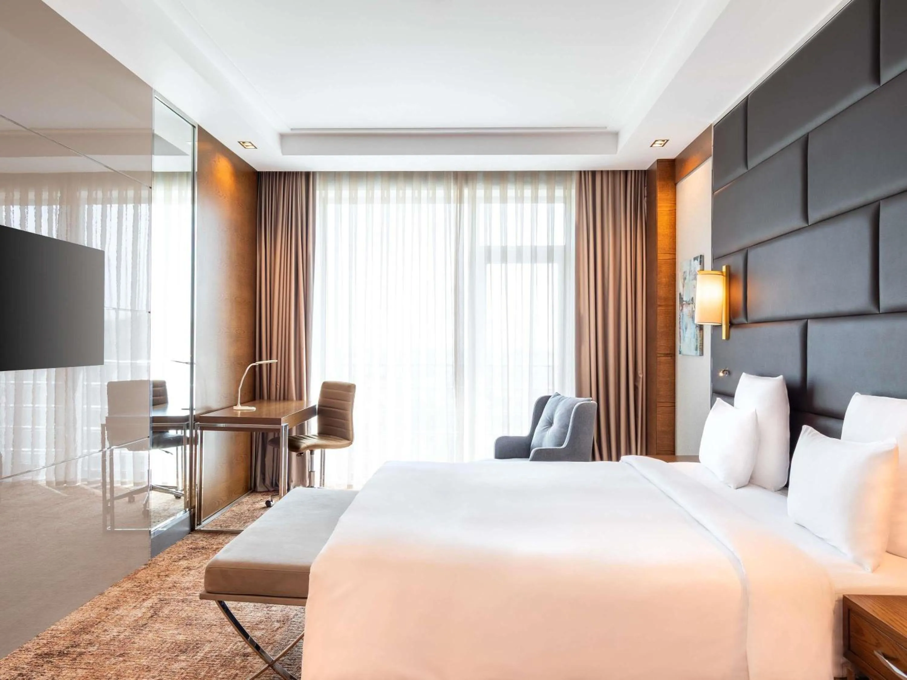 Executive King Suite with Sofa in Movenpick Winter Park Baku