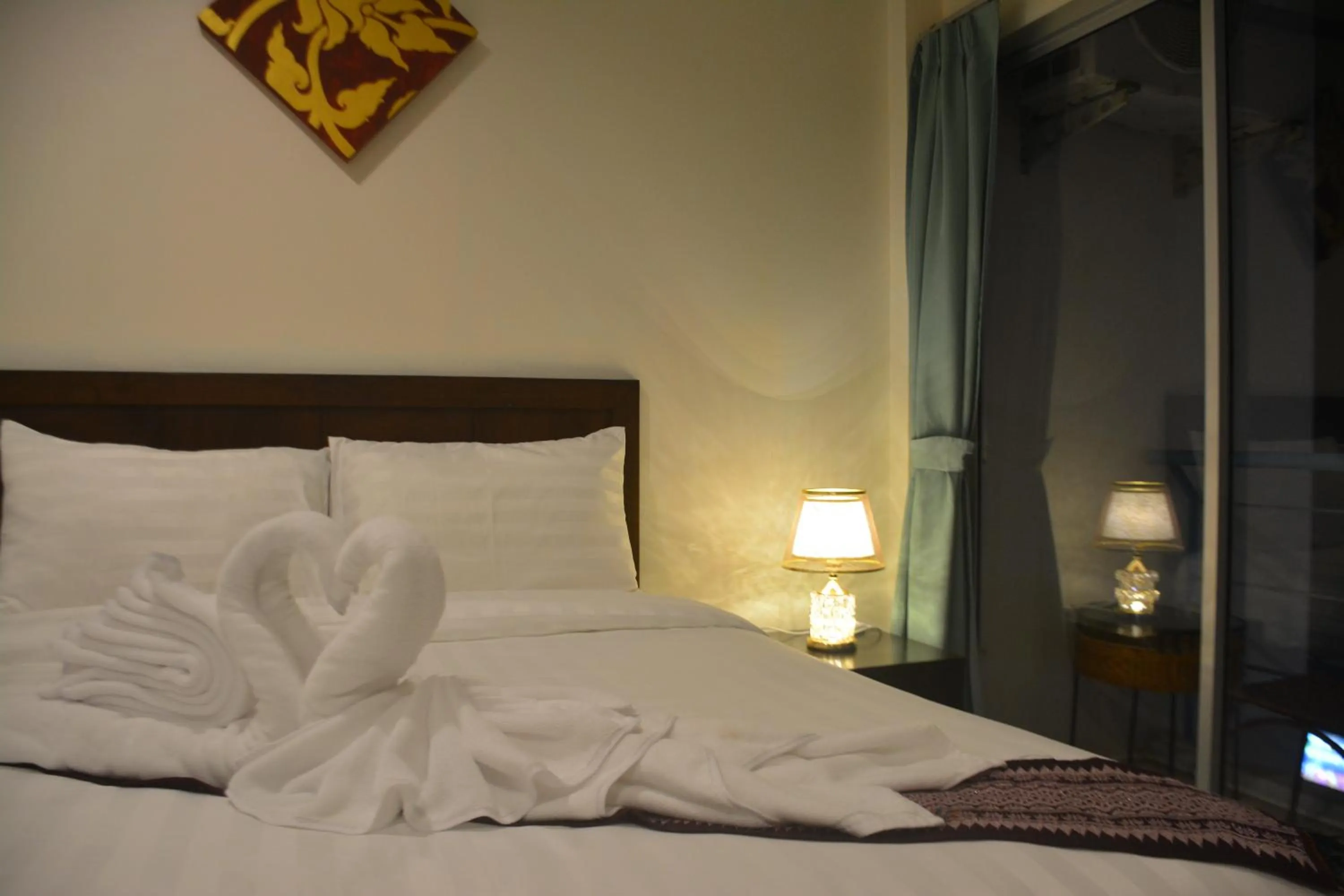 Bedroom, Bed in Patong Moon Inn Residence