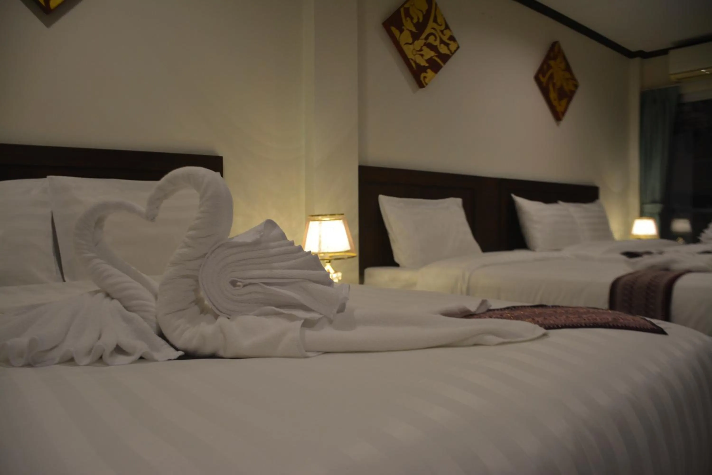 Decorative detail, Bed in Patong Moon Inn Residence