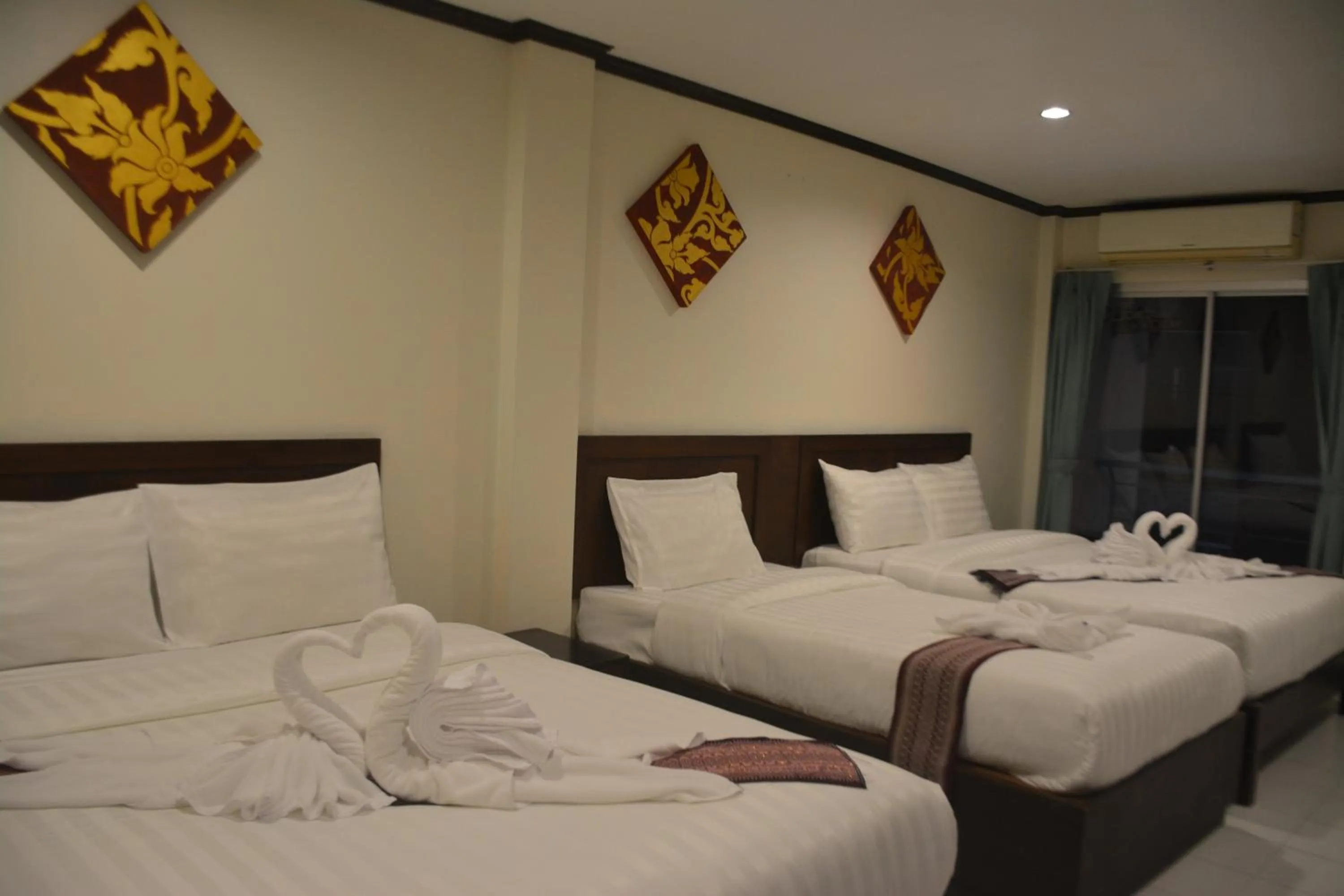 Bedroom, Bed in Patong Moon Inn Residence