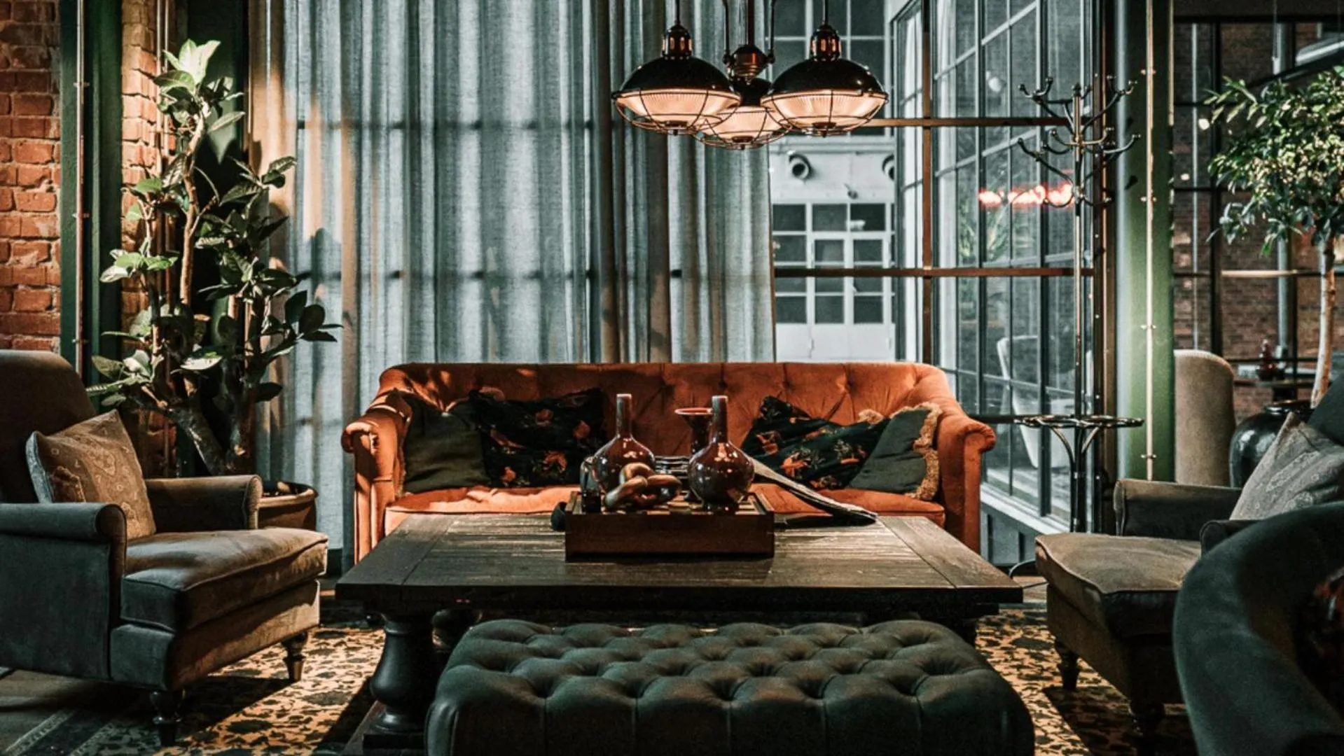 Lounge or bar in Steam Hotel