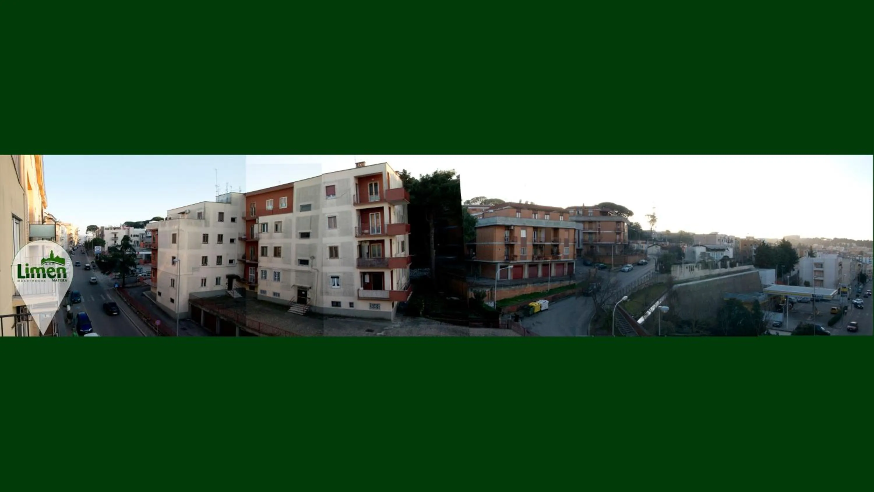 City view in Limen Matera Guesthouse