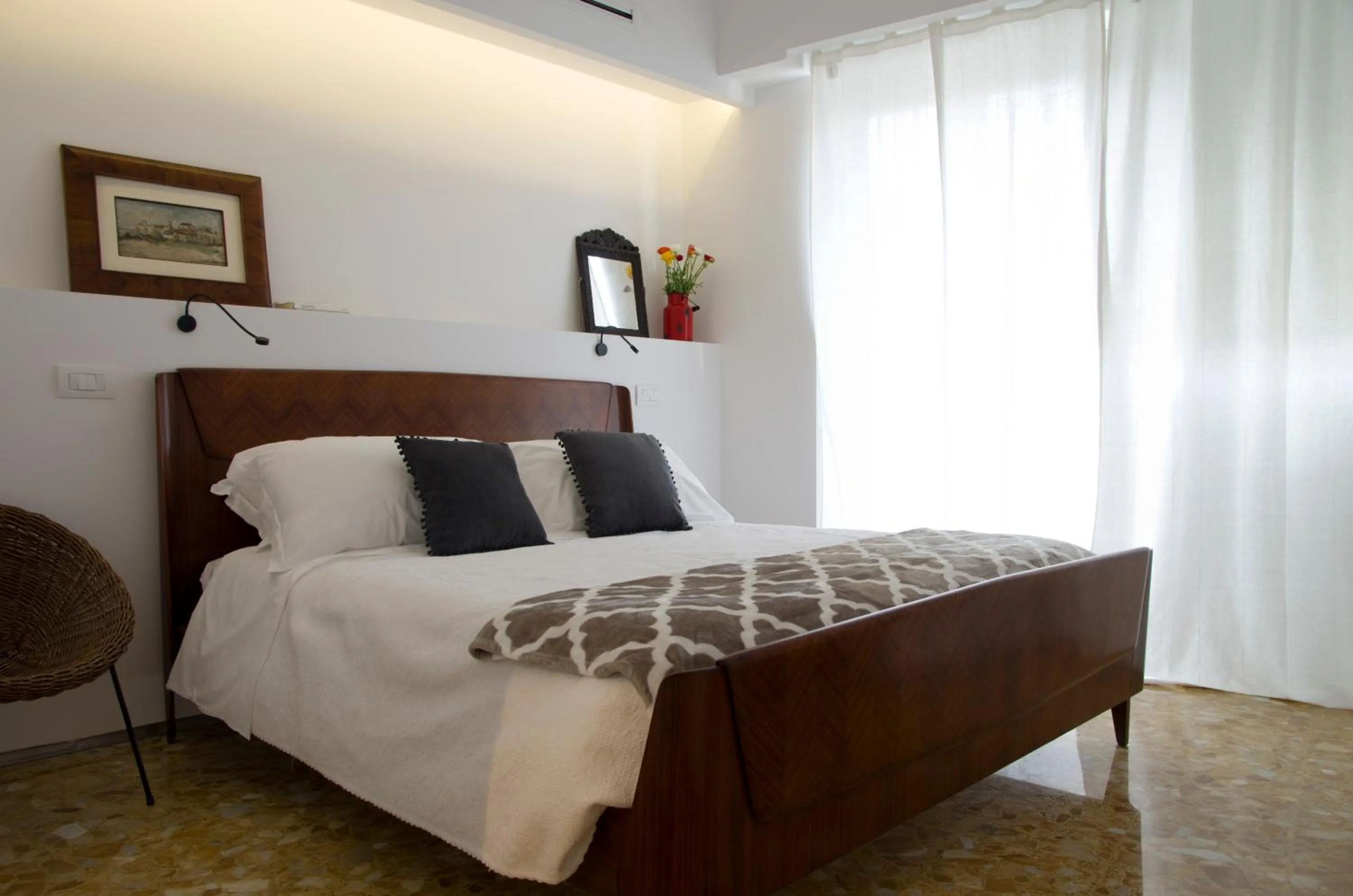 Bed in Limen Matera Guesthouse