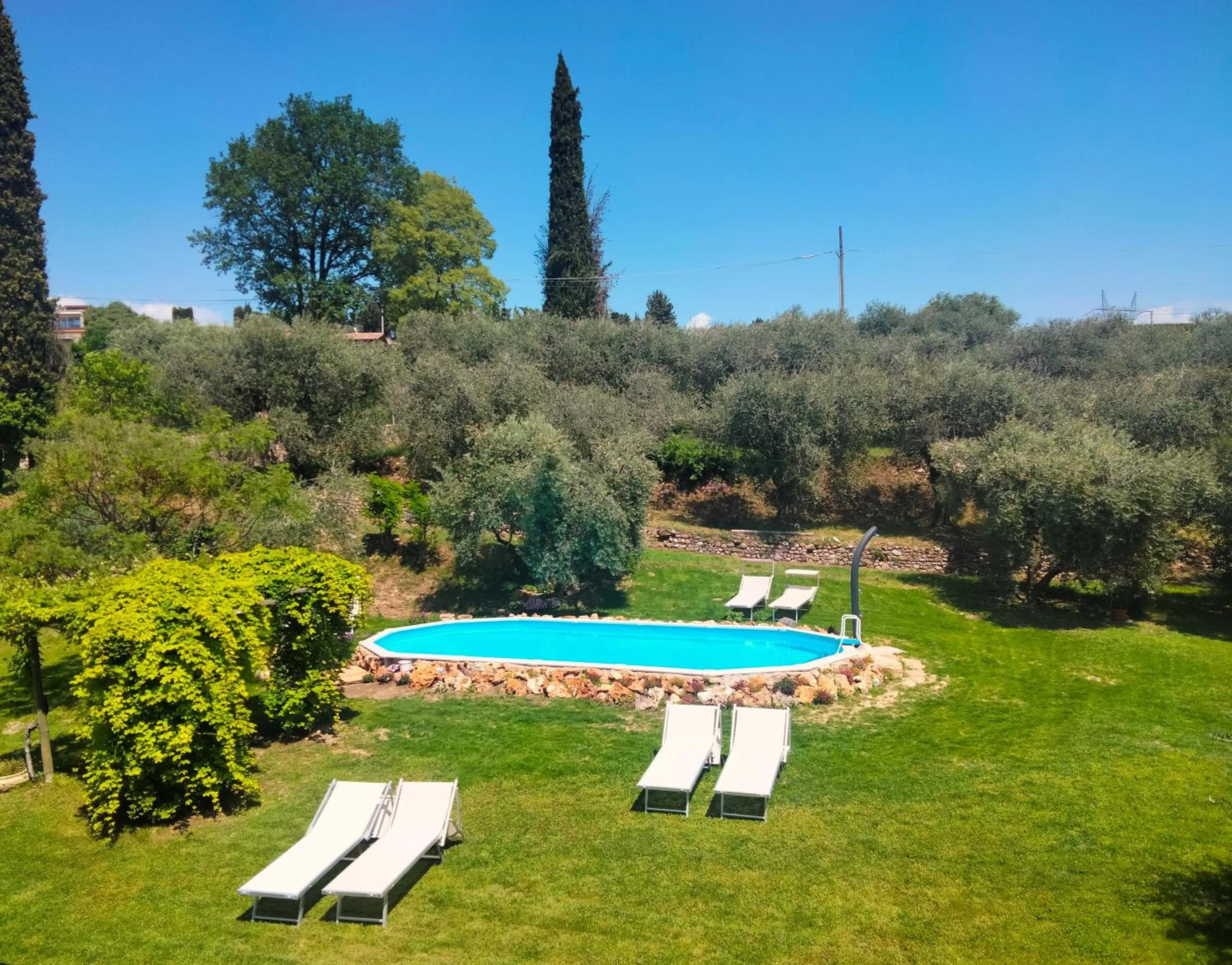Swimming pool in Agriturismo B&B Le Casette sul Garda