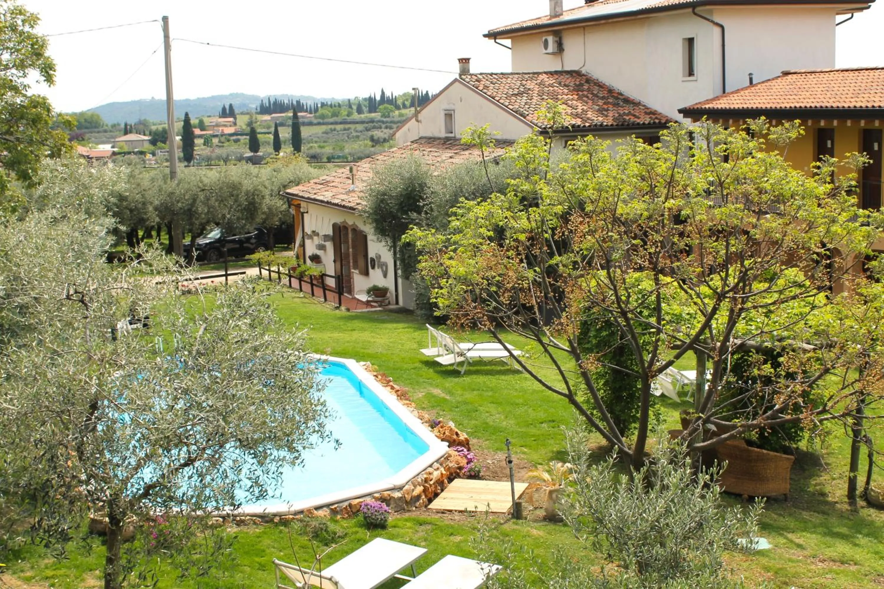 Swimming pool in Agriturismo B&B Le Casette sul Garda