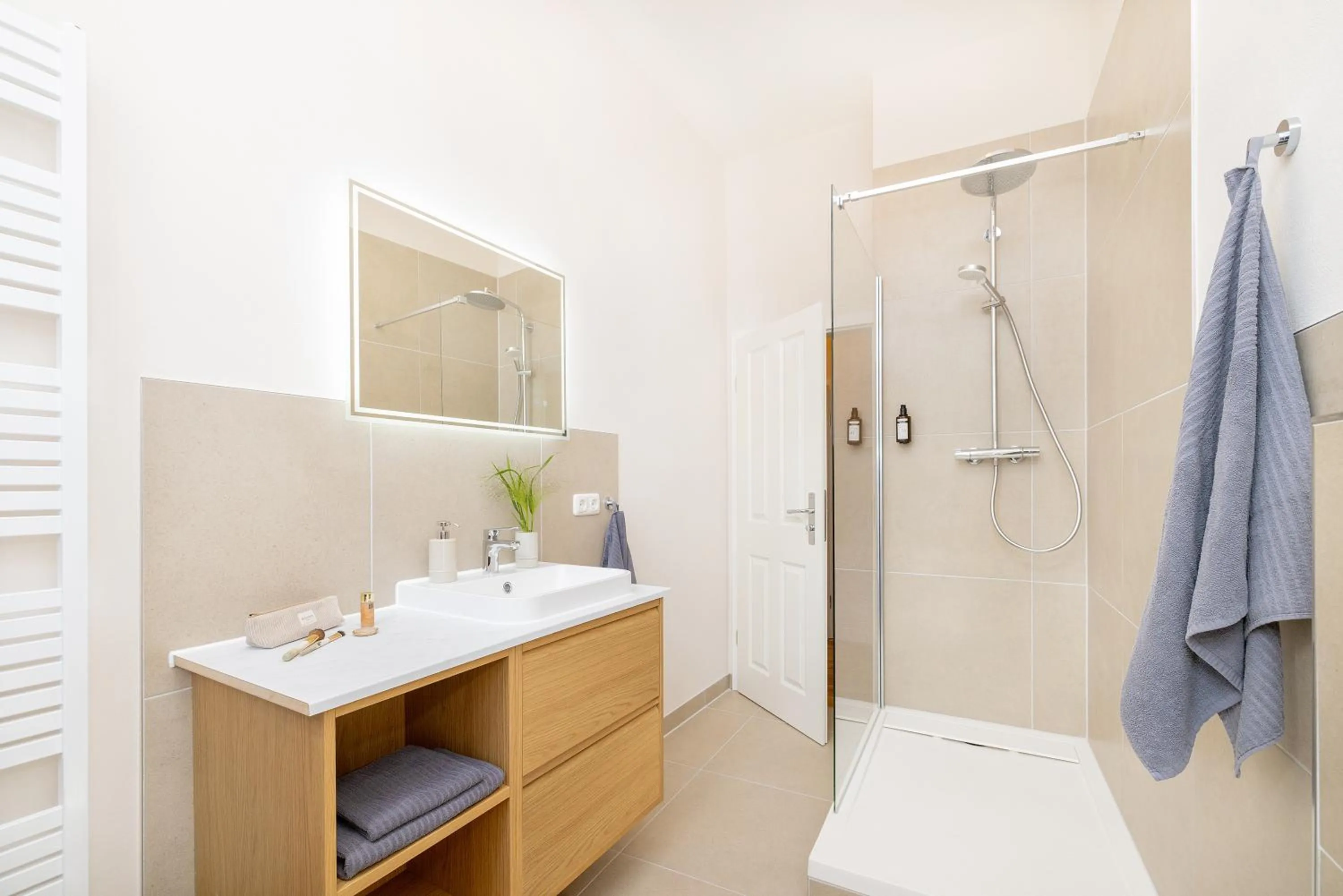 Bathroom in Apartments am Bahnhof