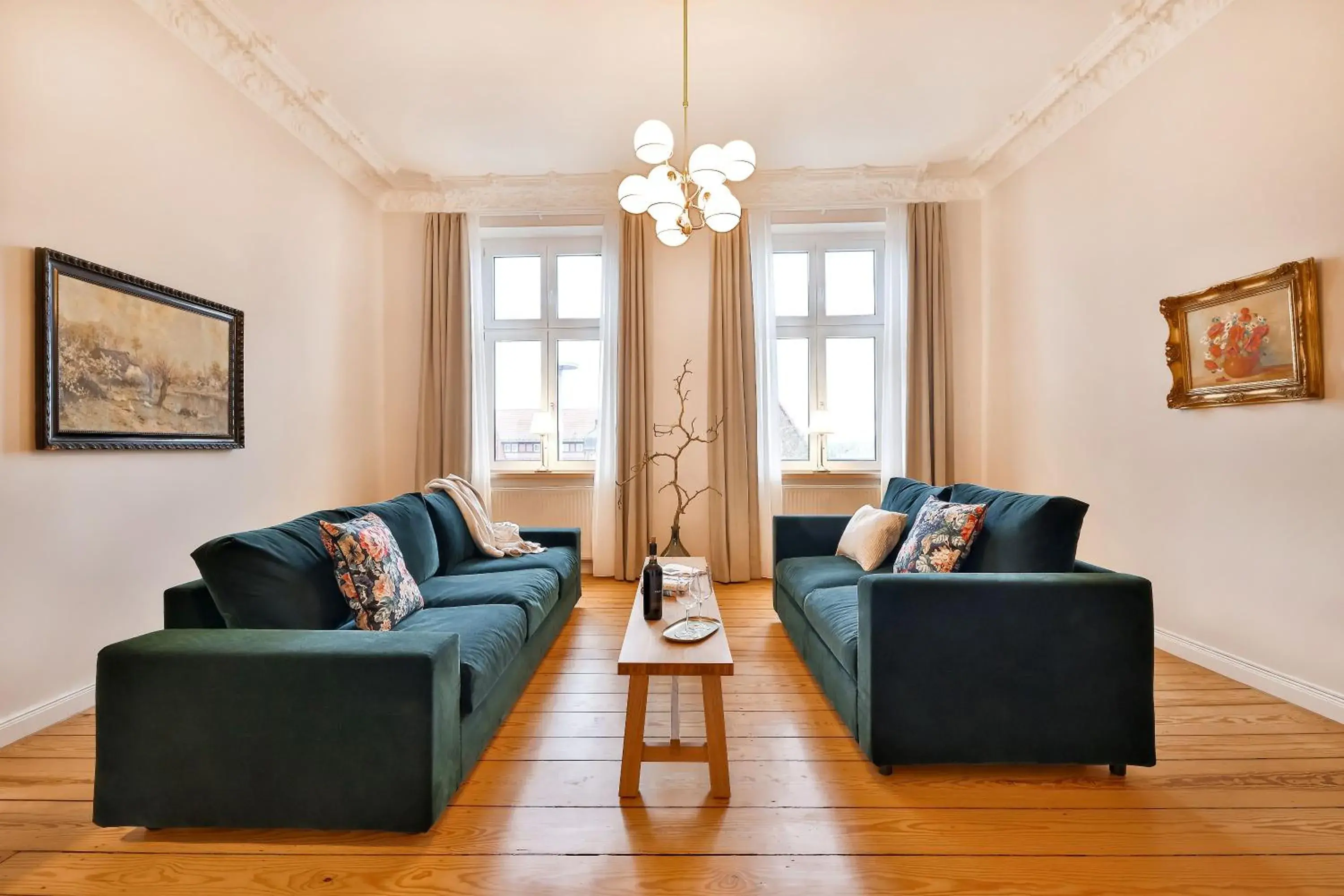 Two-Bedroom Apartment with Balcony in Apartments am Bahnhof Two-Bedroom Apartment with Balcony in Apartments am Bahnhof