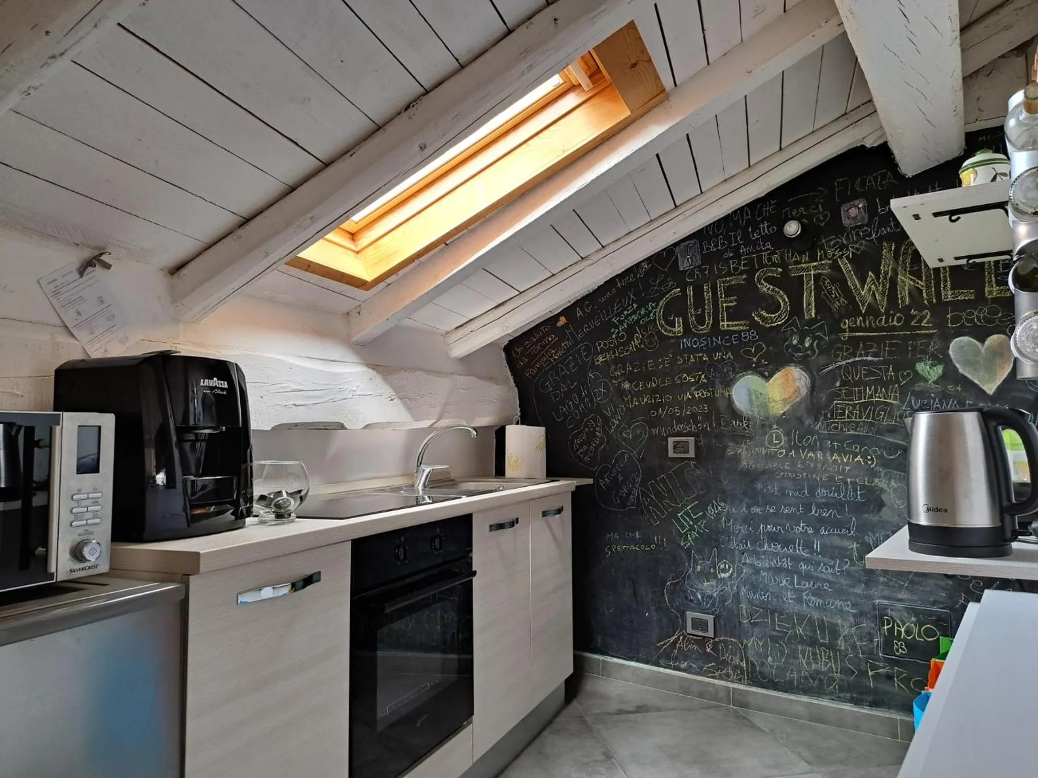 Dining area in B&B Il Tetto di Anita