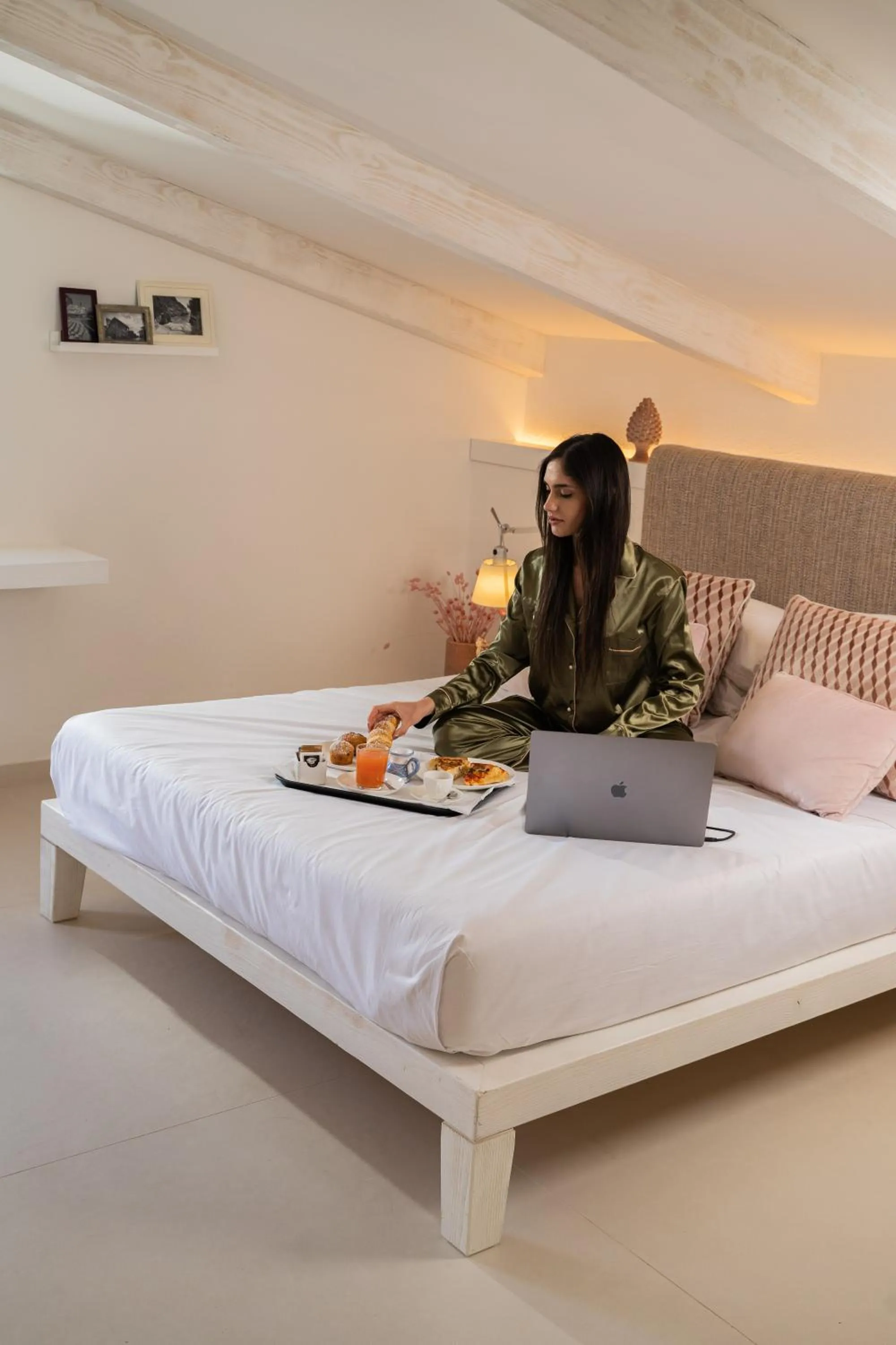 Bed in MelRose Relais