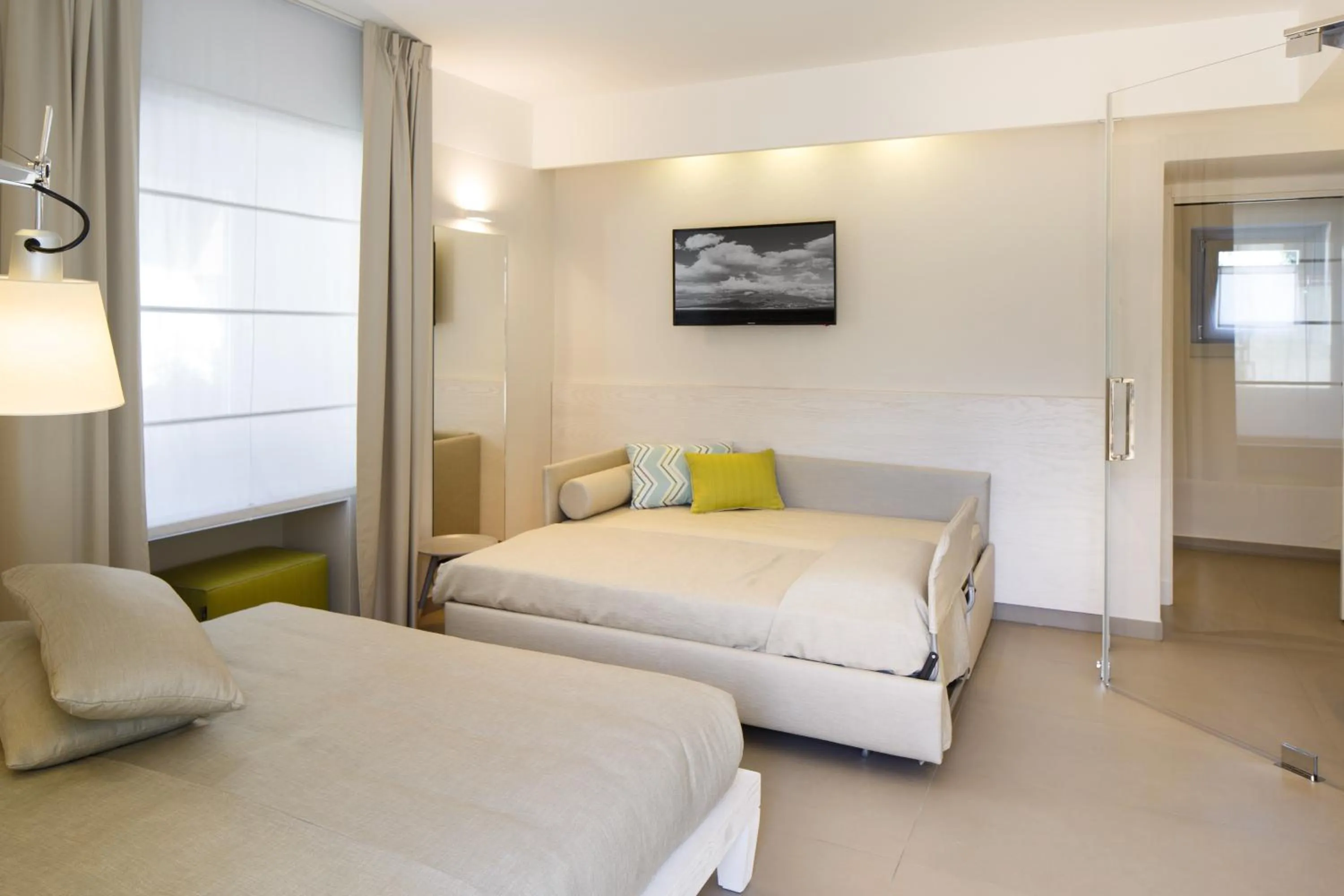 Bed in MelRose Relais