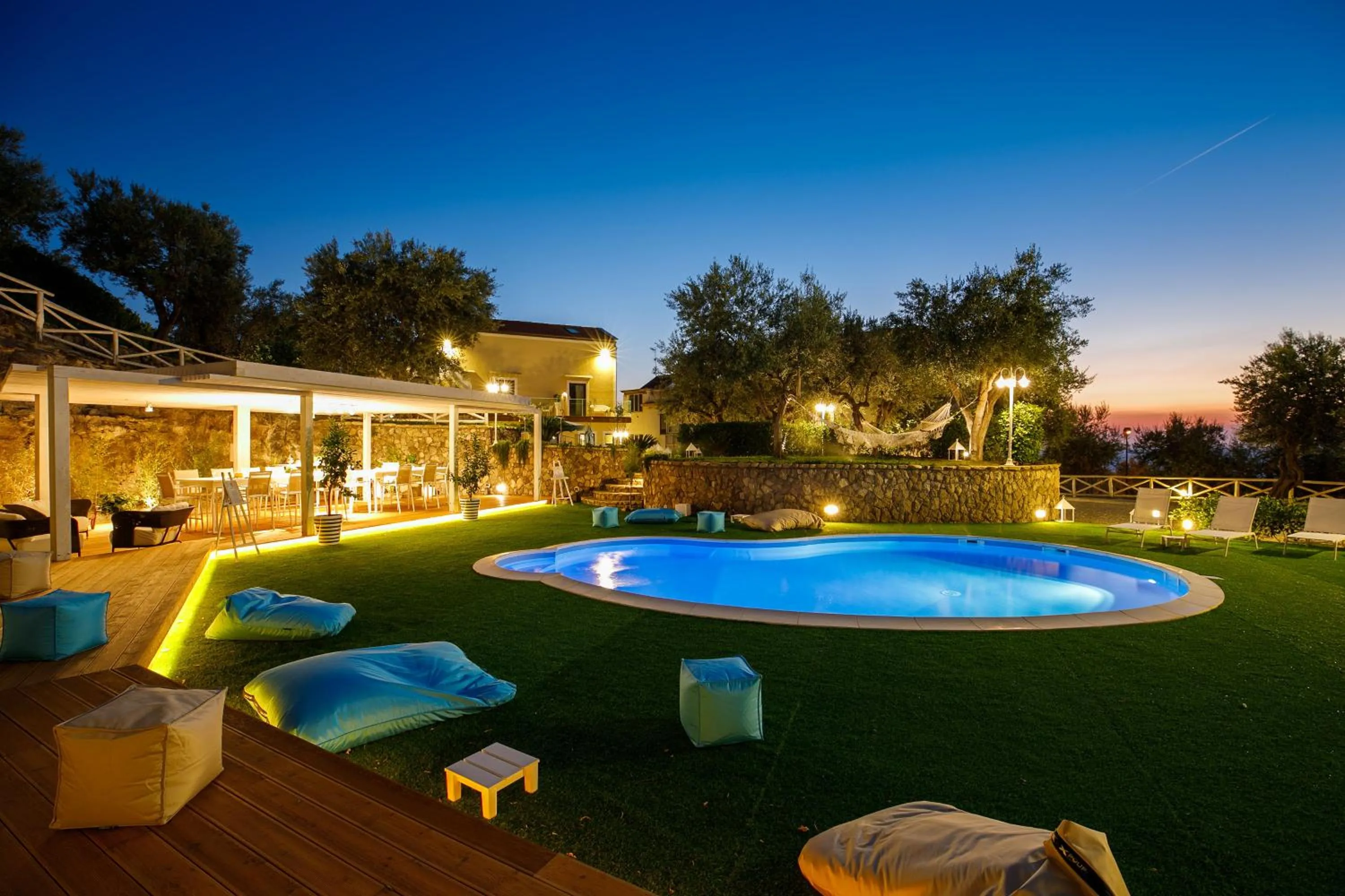 Garden in MelRose Relais