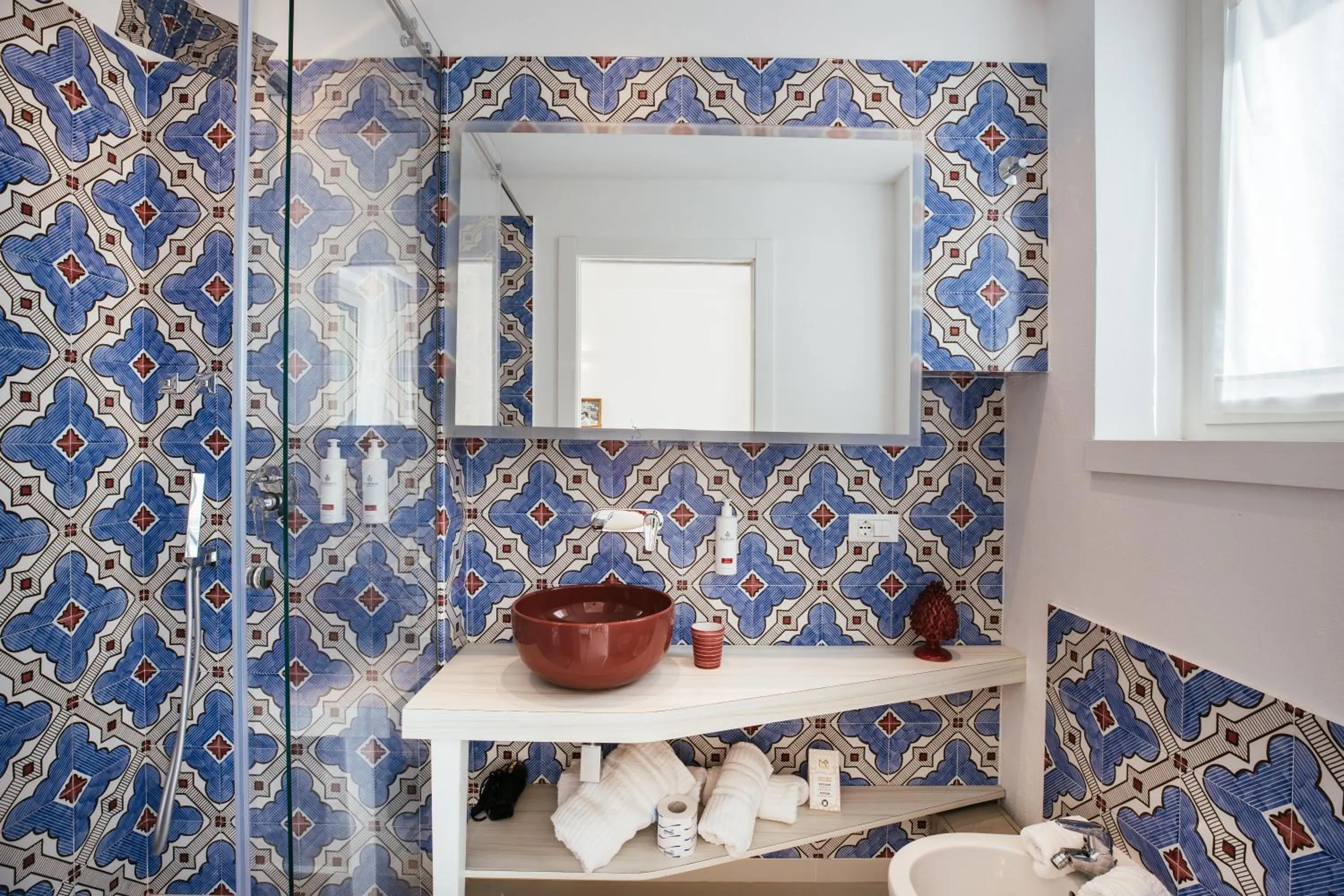 Bathroom in MelRose Relais