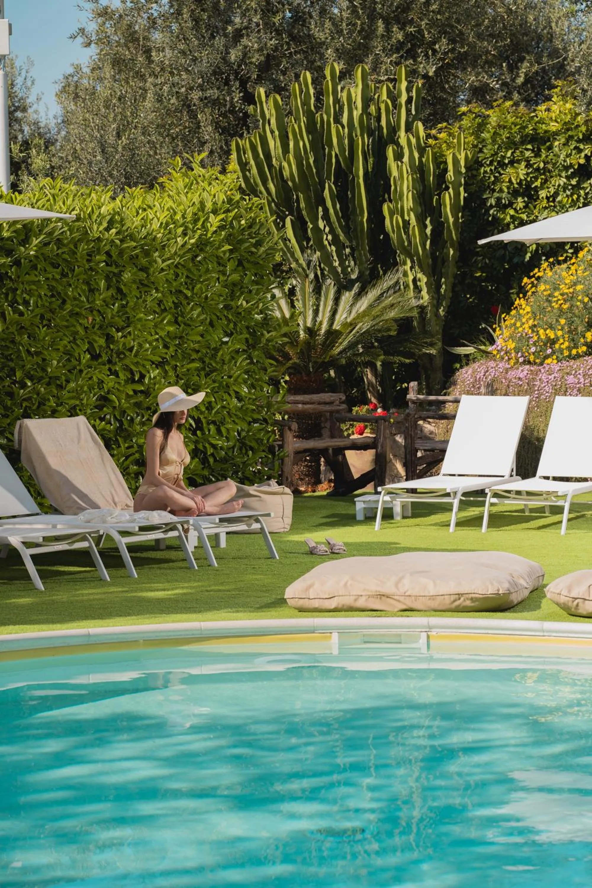 Garden in MelRose Relais