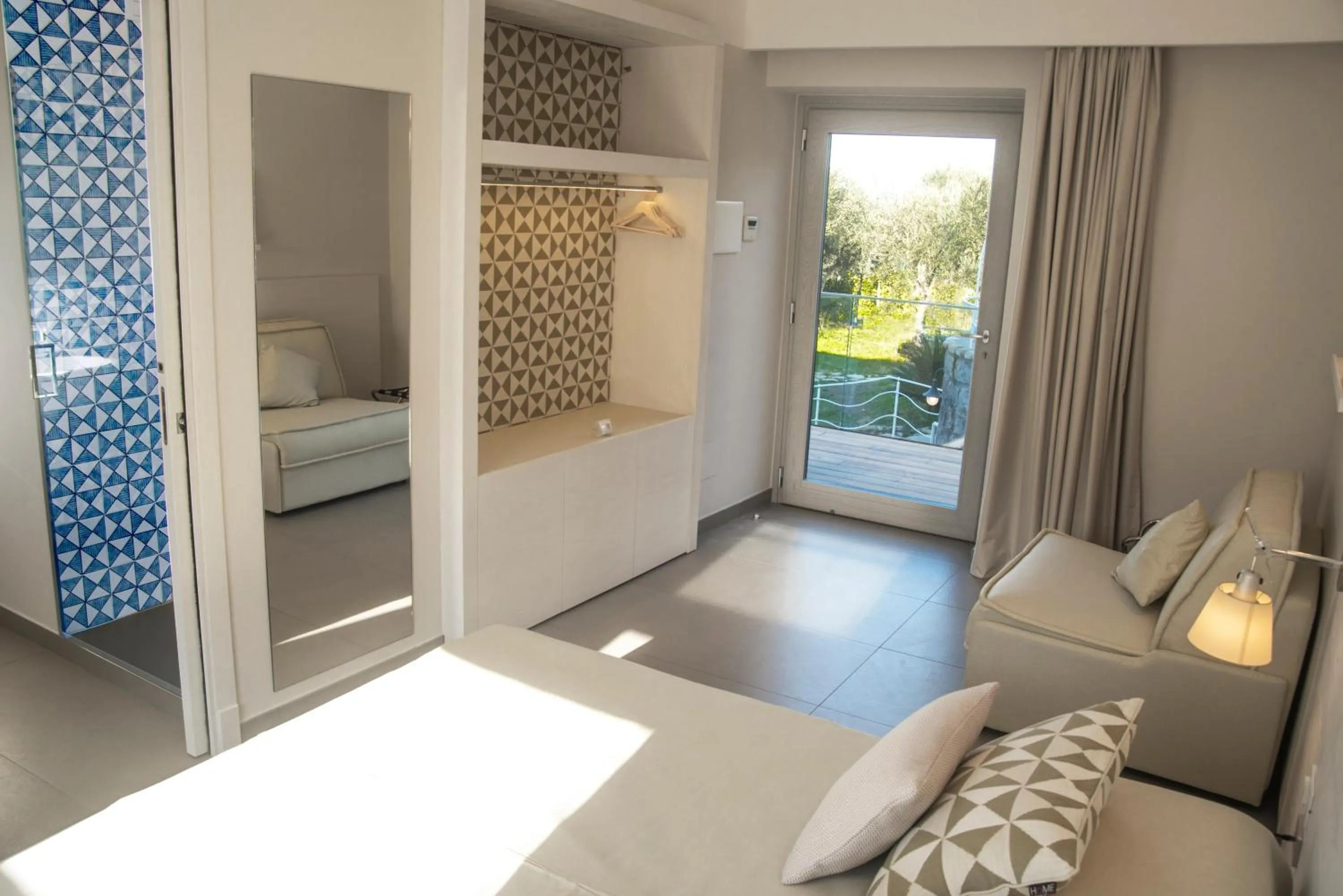 Balcony/Terrace, Bed in MelRose Relais