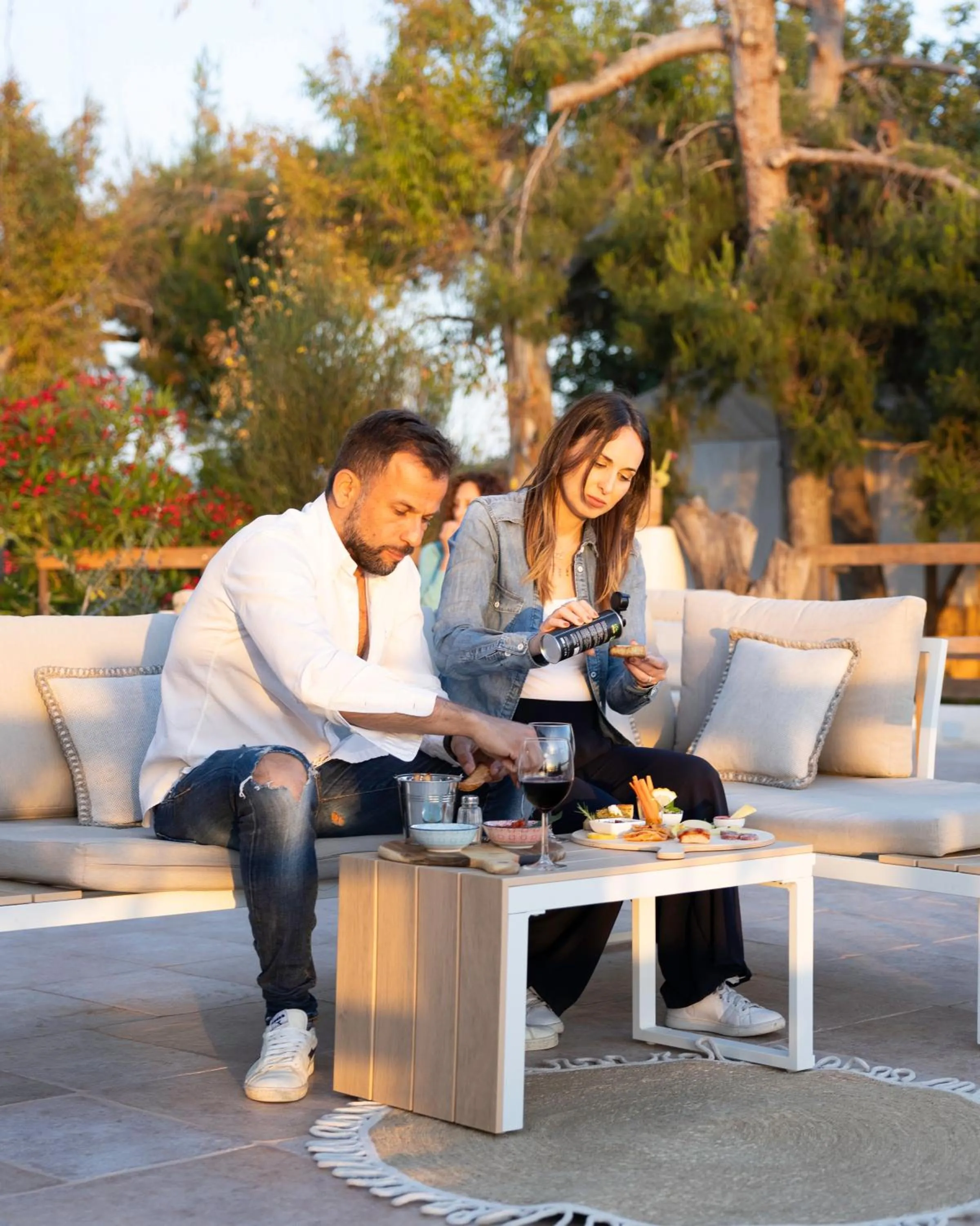 Food and drinks in Ciriga Sicily Glamping