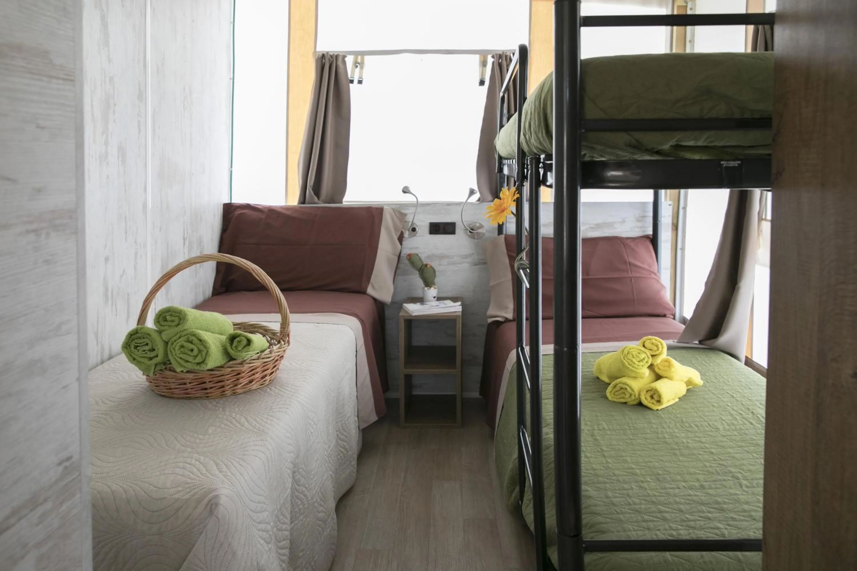 Bed in Ciriga Sicily Glamping