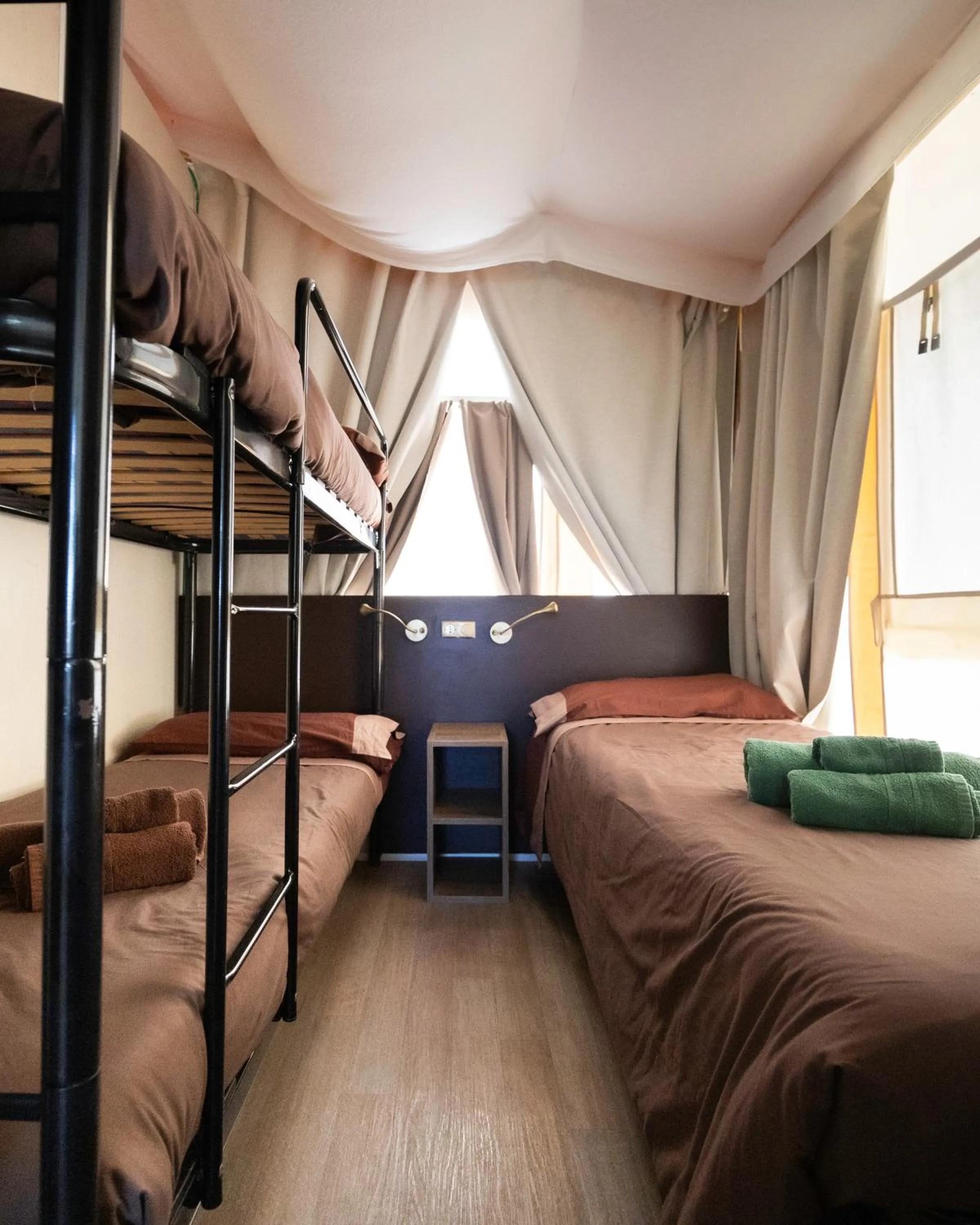 Bed in Ciriga Sicily Glamping