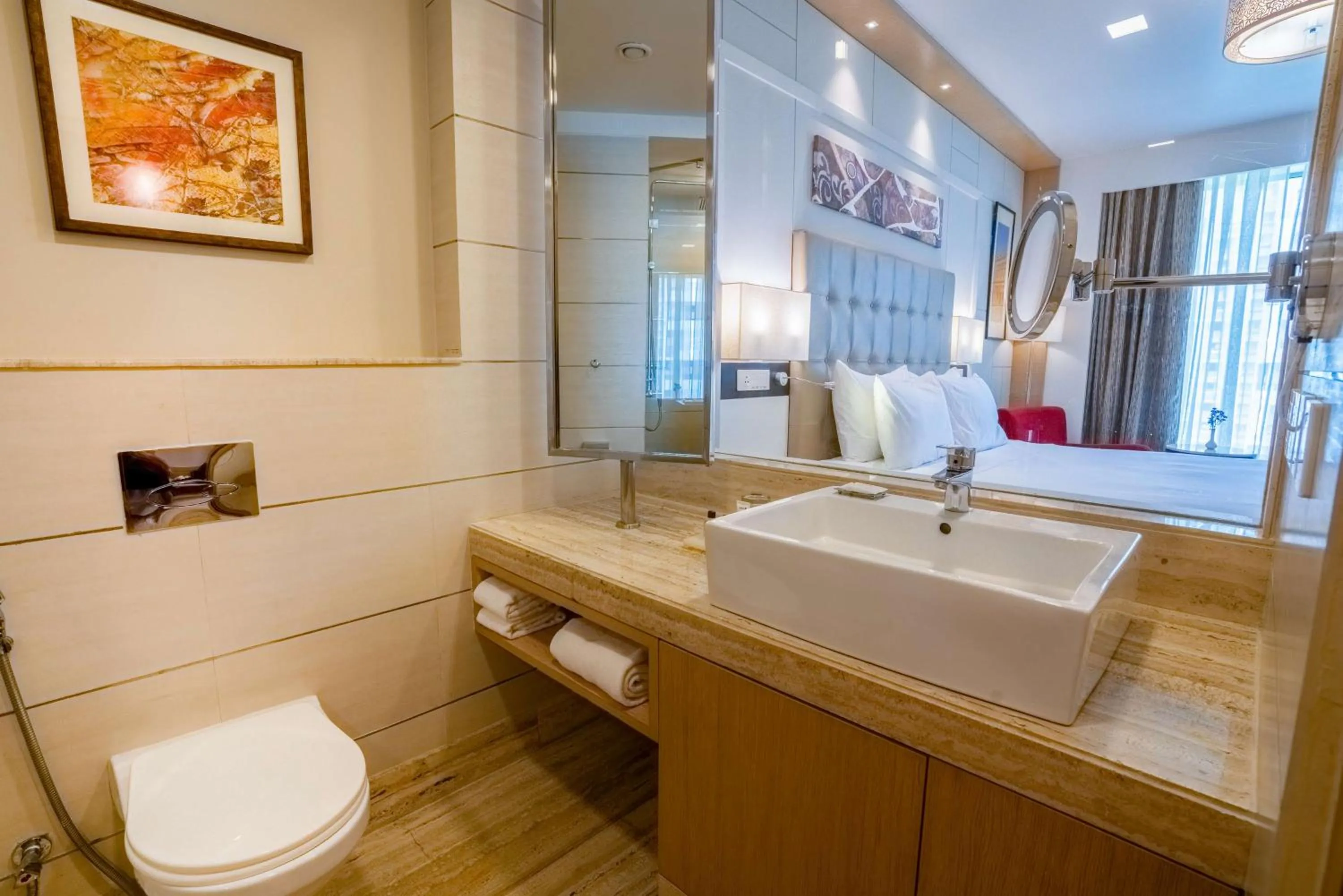 Bathroom in Radisson Blu Pune Hinjawadi